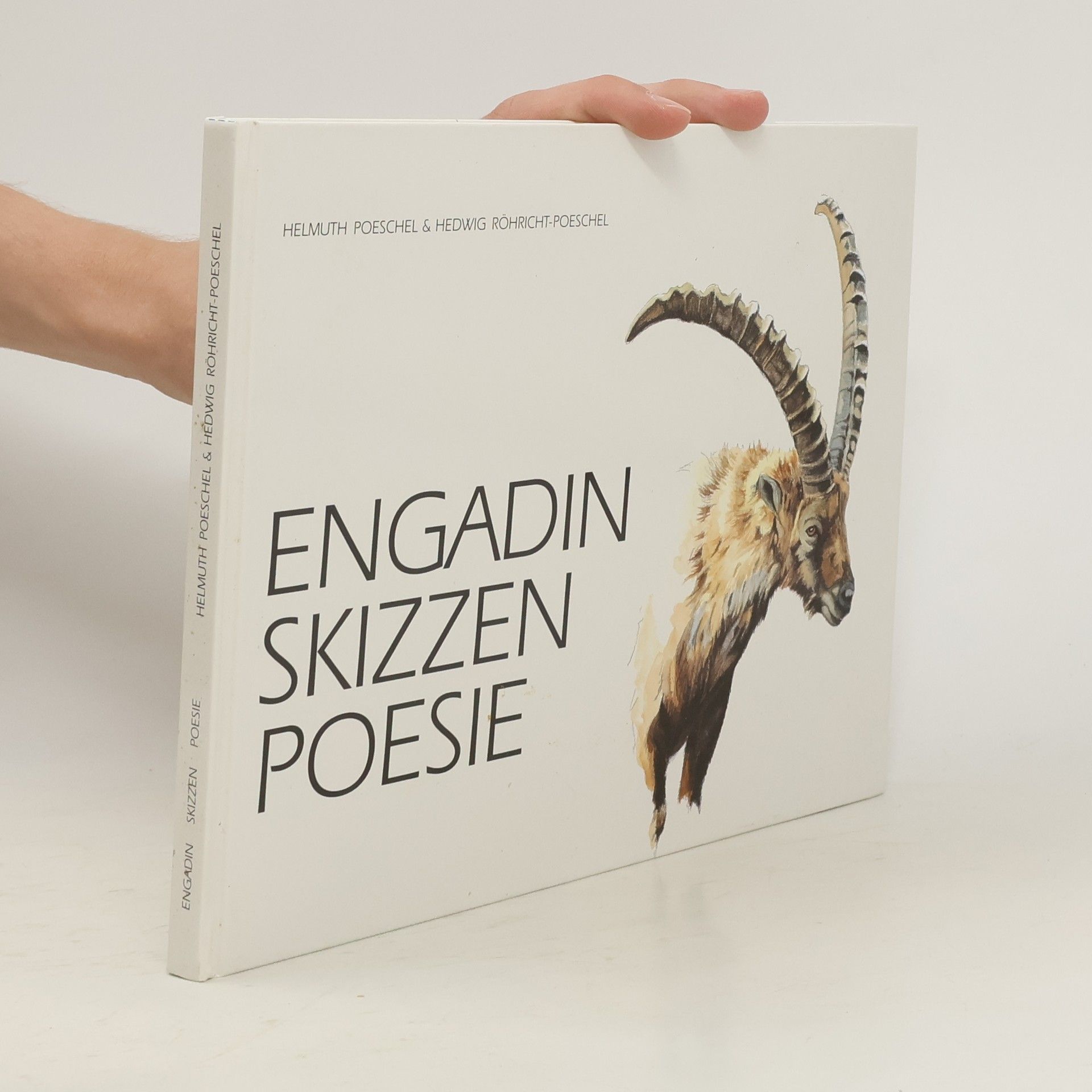 Helmuth Poeschel Engadin skizzen Poesie