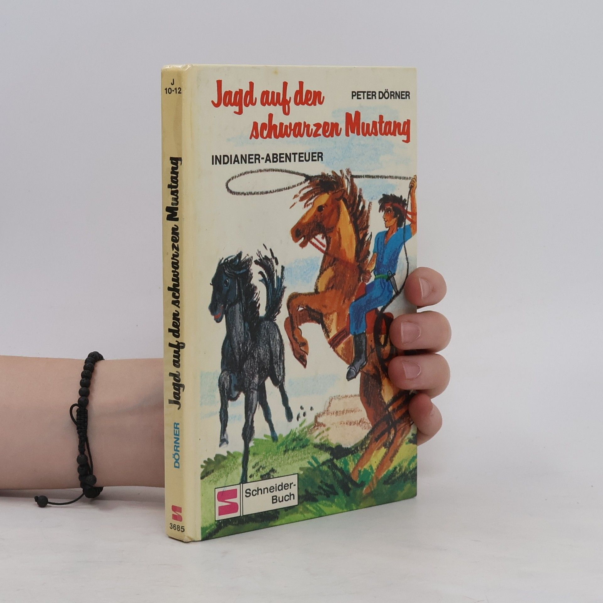 Peter Dorner Jagd auf den schwarzen Mustang. Indianer- Abenteuer.