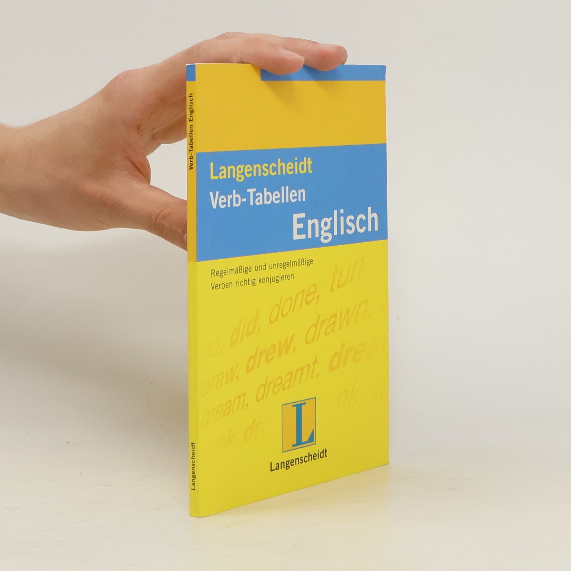 Collectif d'auteurs Langenscheidts Verb-Tabellen