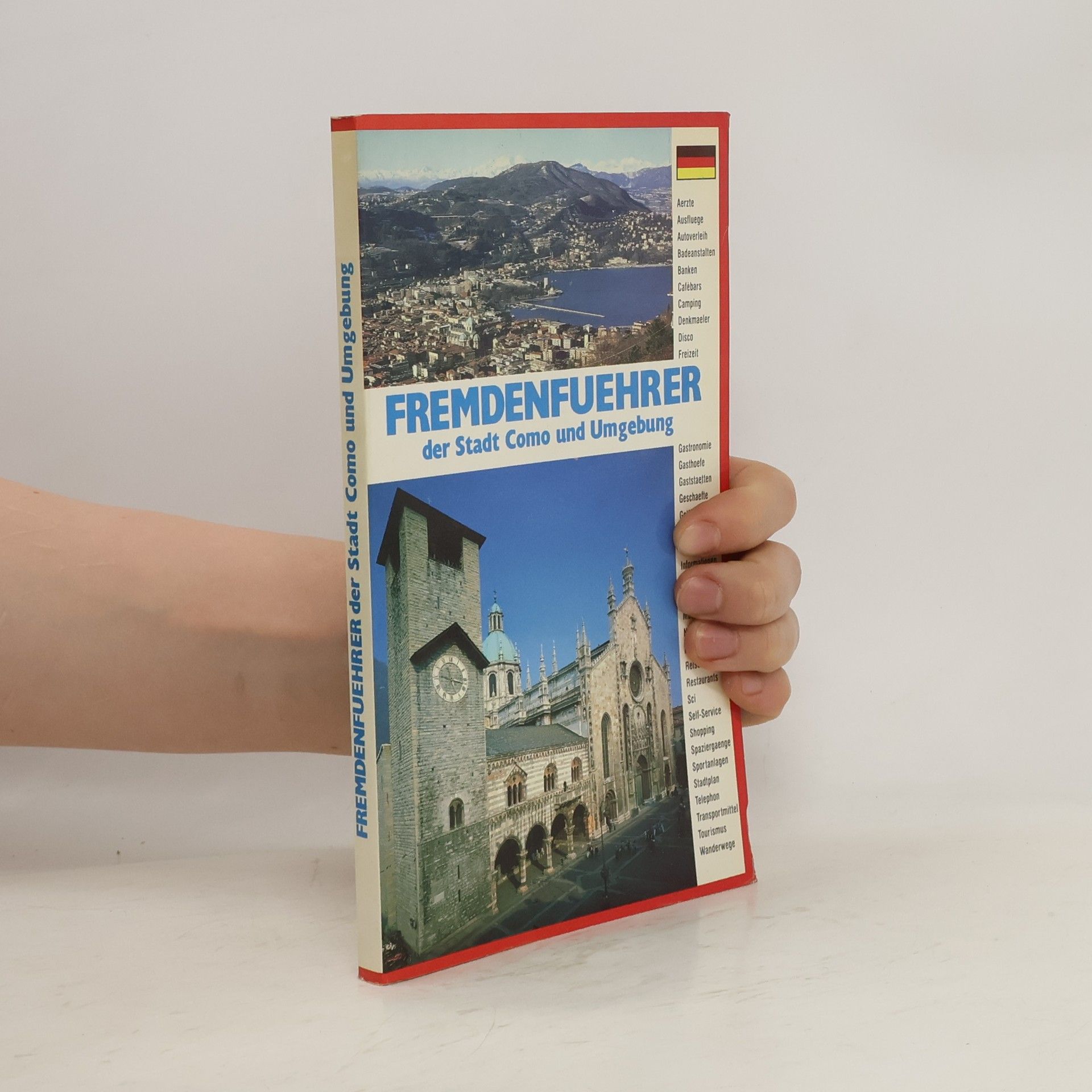 Autorenkollektiv Fremdenfuehrer der Stadt Como und Umgebung