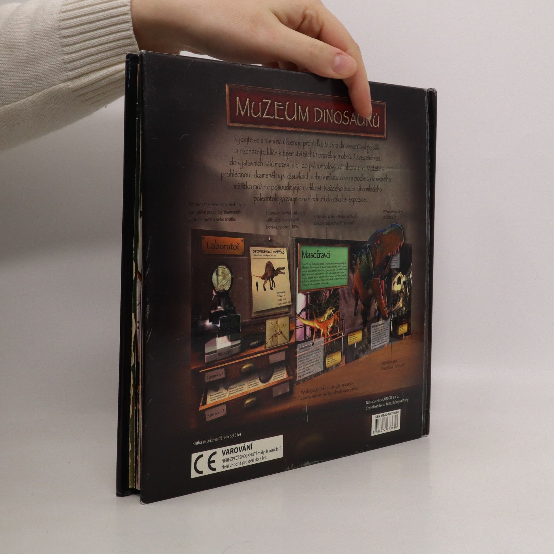 Jen Green Muzeum dinosaurů (pop-up leporelo viz foto)