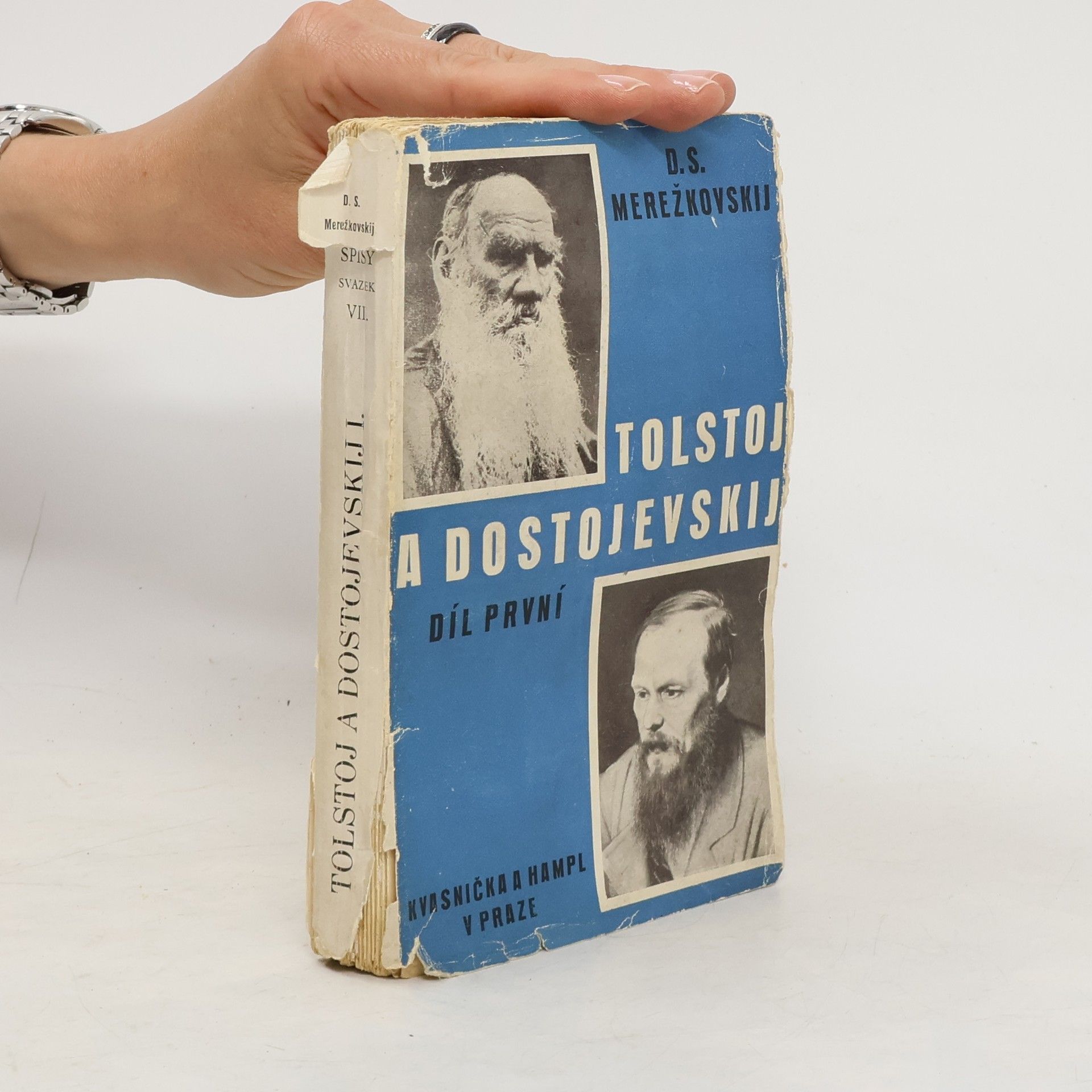 Dmitrij Sergeevič Merežkovskij Tolstoj a Dostojevskij
