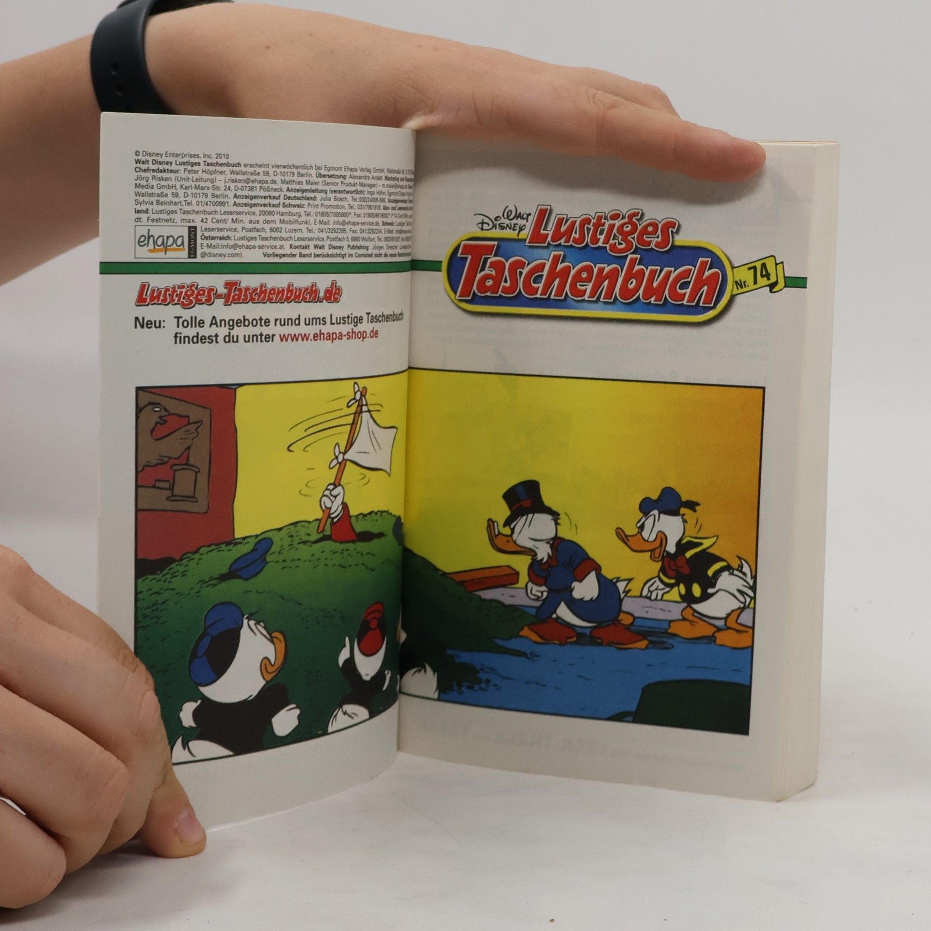 Kolektiv autorů Lustiges Taschenbuch 74. Linsen aus Babylonien