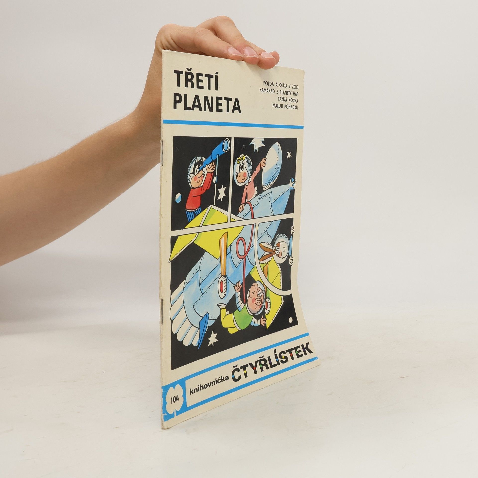 Jaroslav Němeček Čtyřlístek 104. Třetí planeta