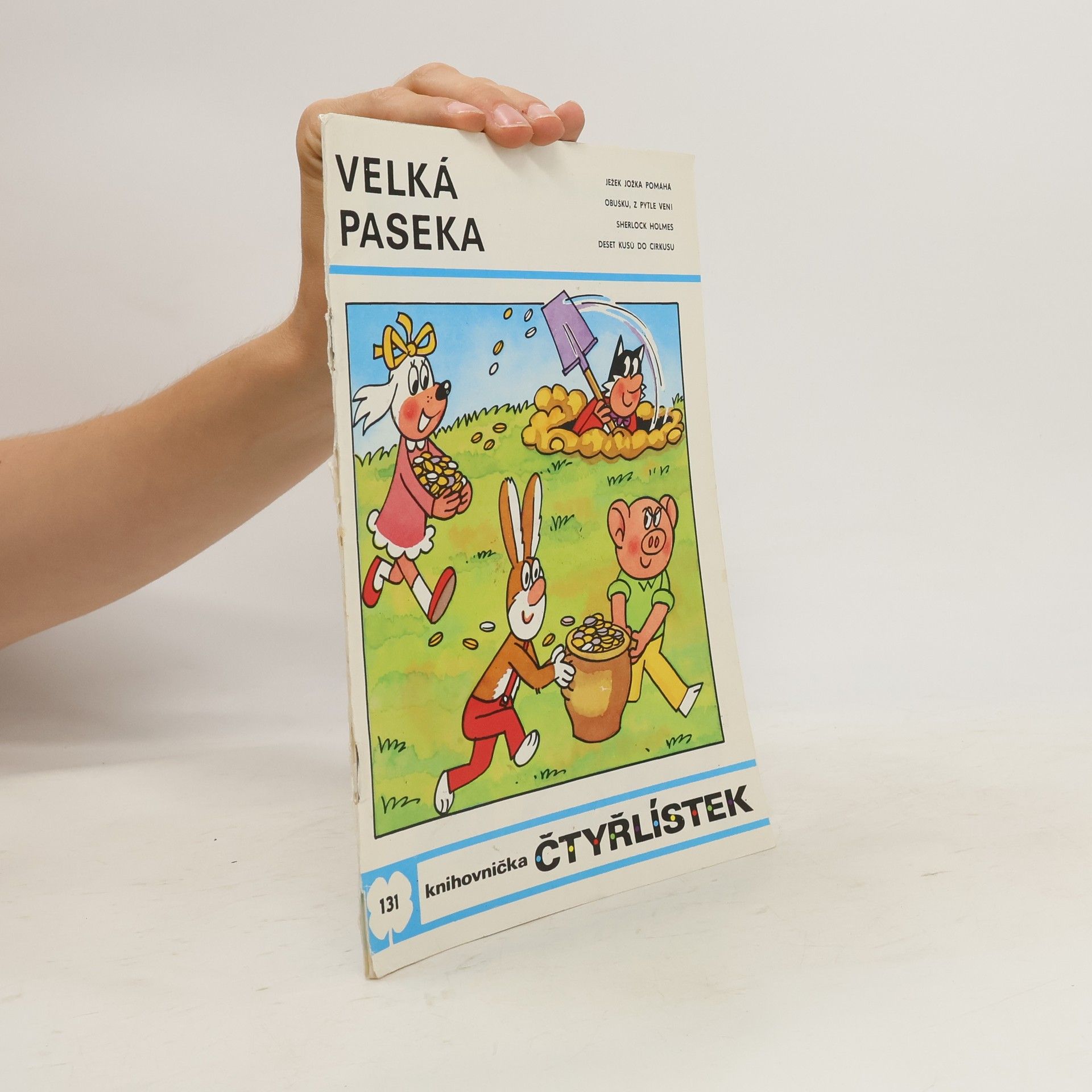 Jaroslav Němeček Čtyřlístek 131. Velká paseka