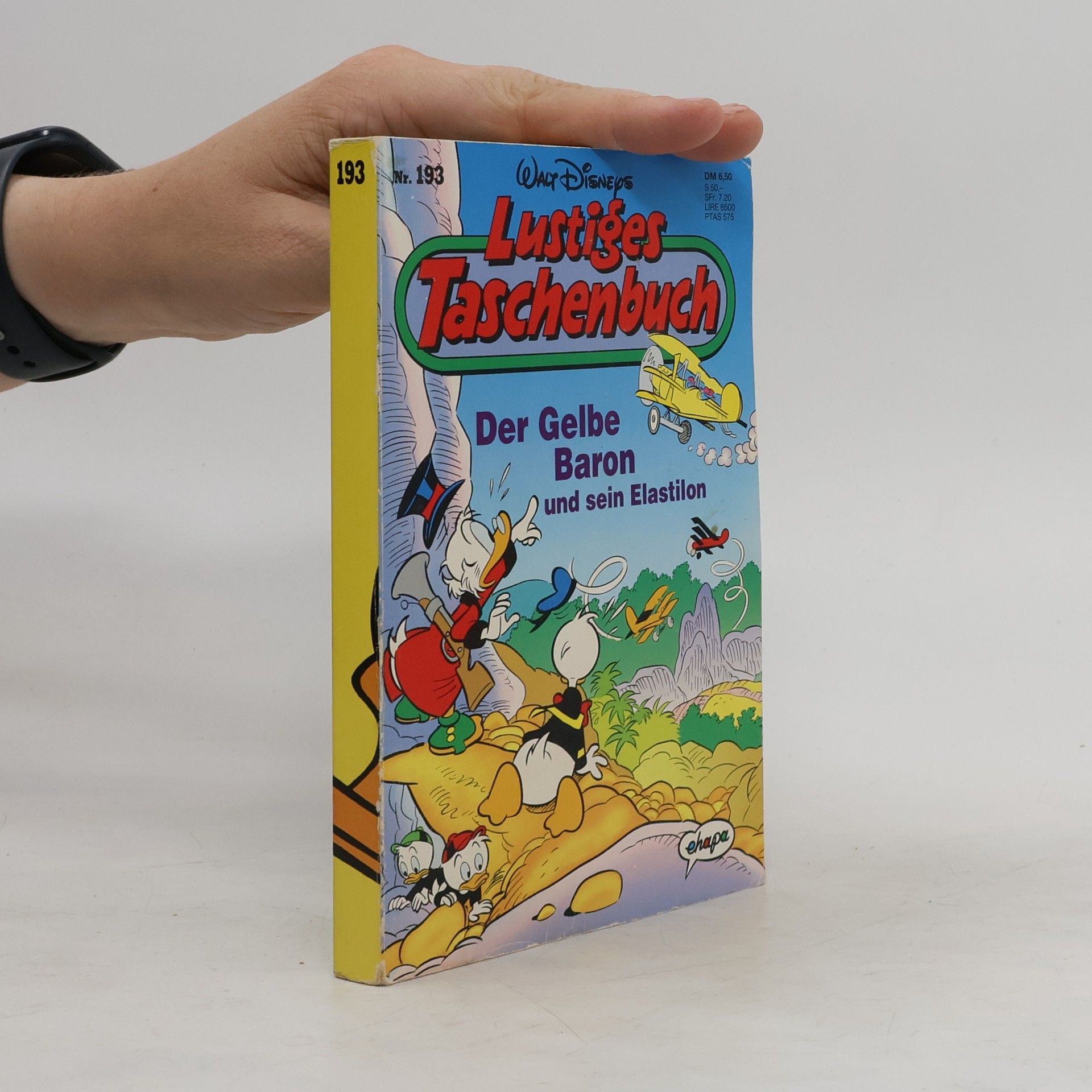 Walt Disney Lustiges Taschenbuch 193: Der Gelbe Baron und sein Elastilon