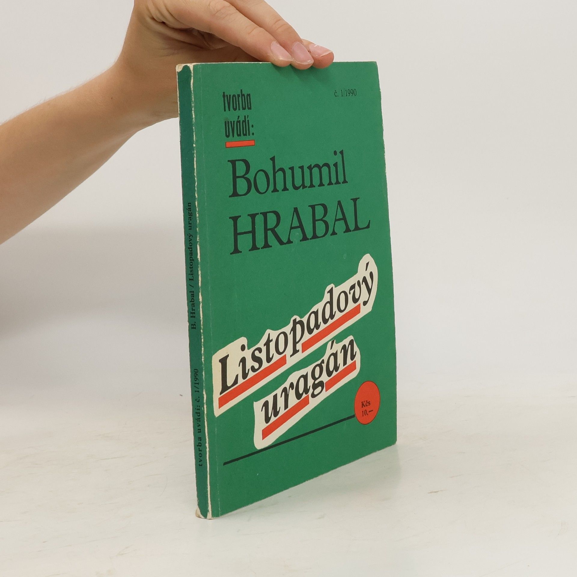 Bohumil Hrabal Listopadový uragán