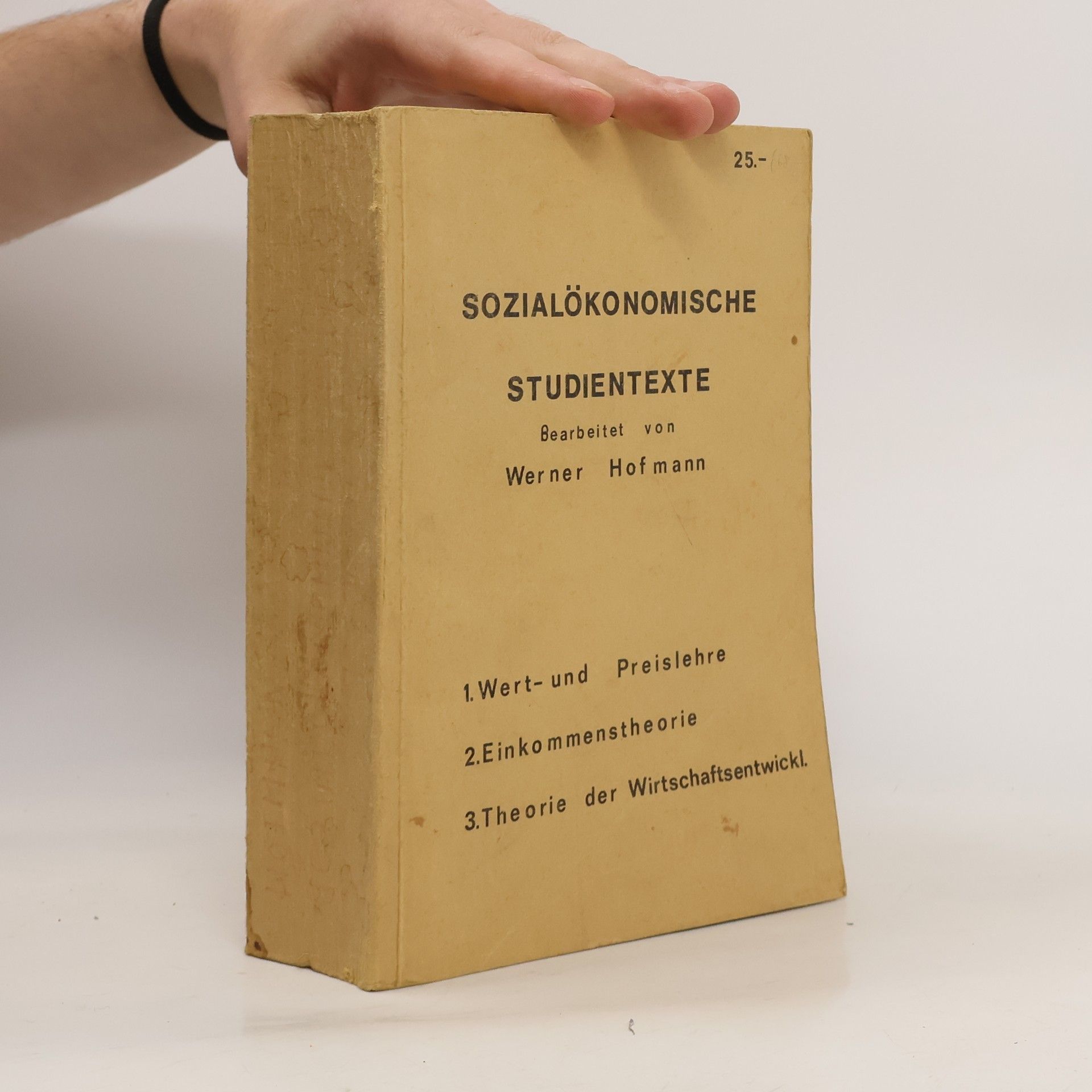 Nikolaus Pevsner Wert- und Preislehre