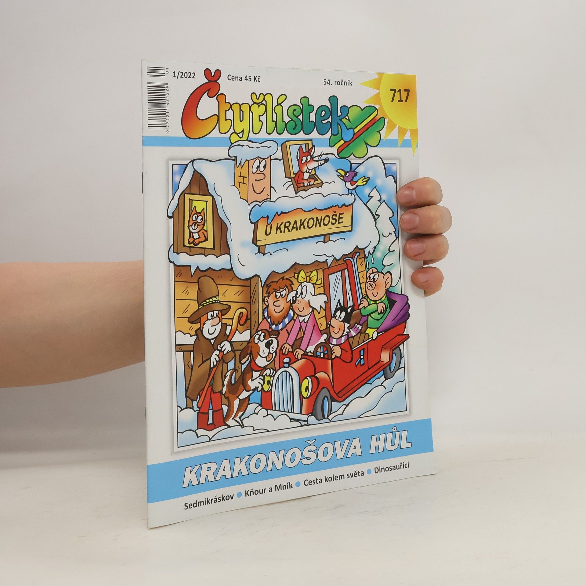 kolektiv Čtyřlístek 1/2022 717. Krakonošova hůl
