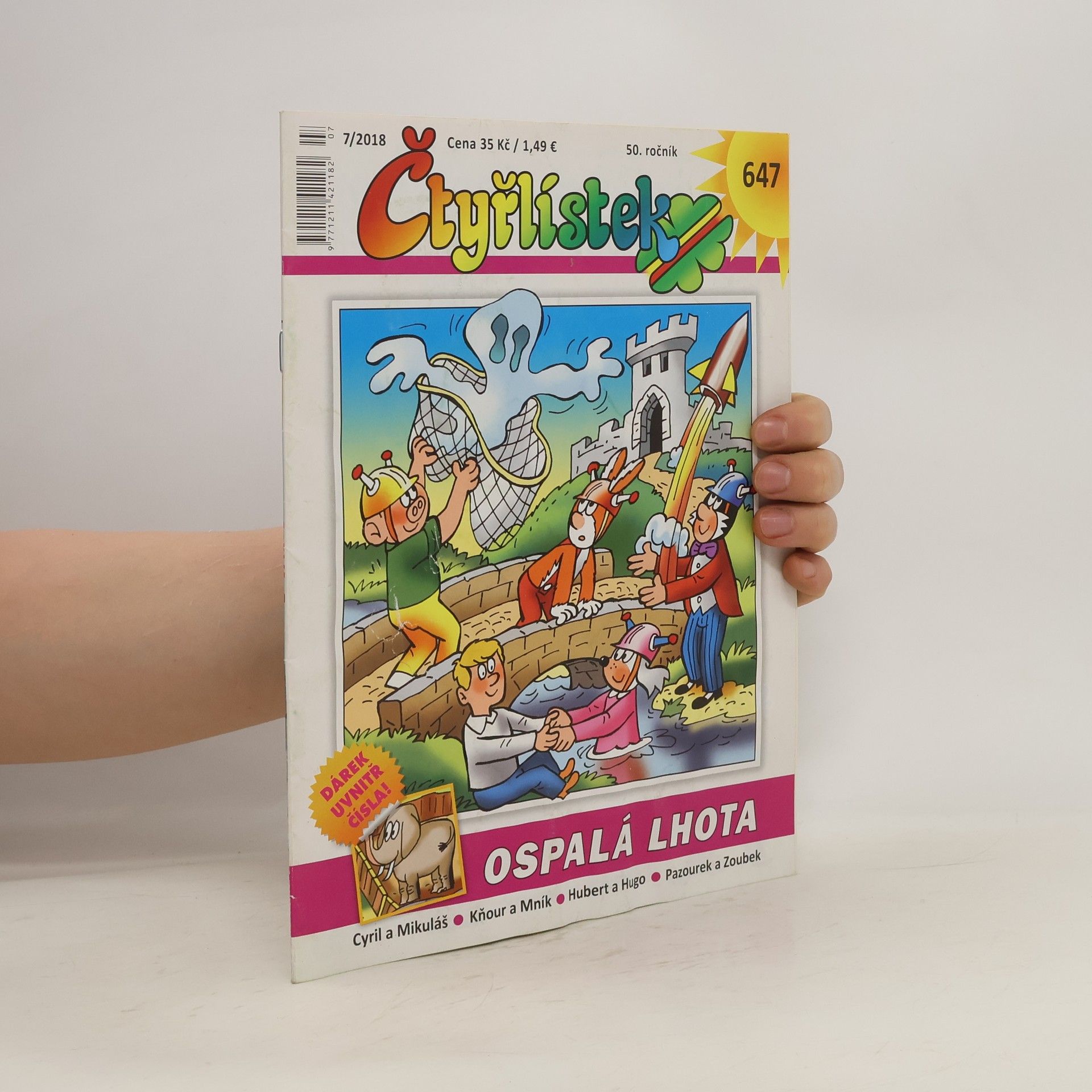 kolektiv Čtyřlístek 647. 7/2018