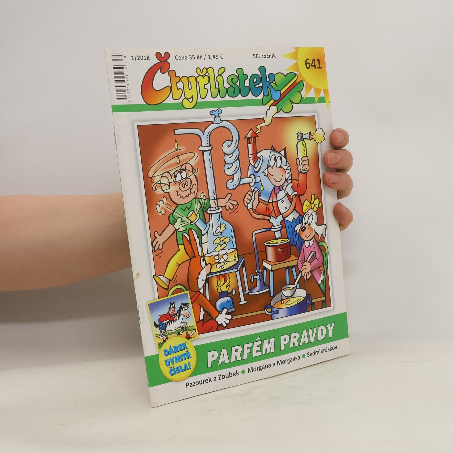 kolektiv Čtyřlístek 641. 1/2018. Parfém pravdy