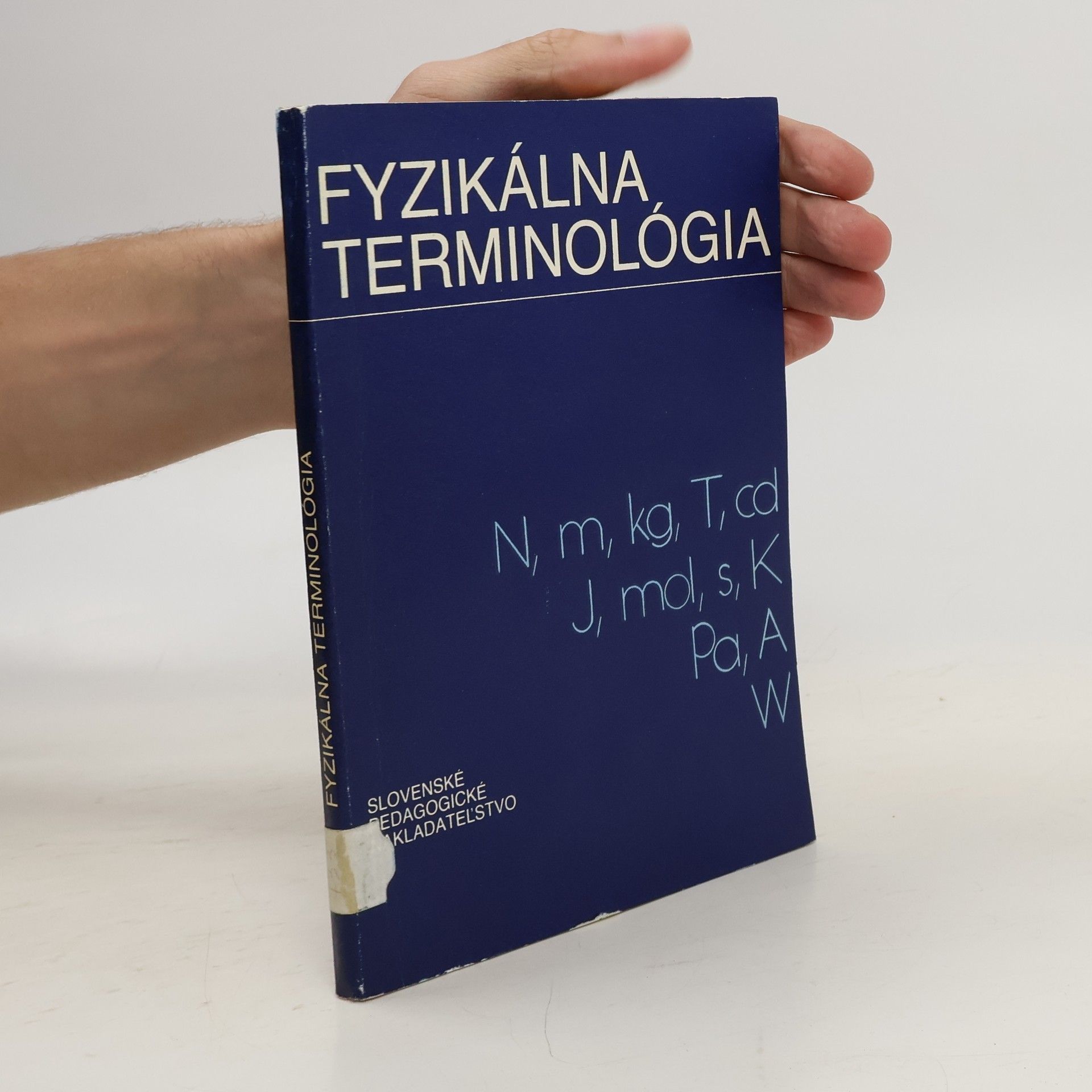 Jozef Garaj Fyzikálna terminológia
