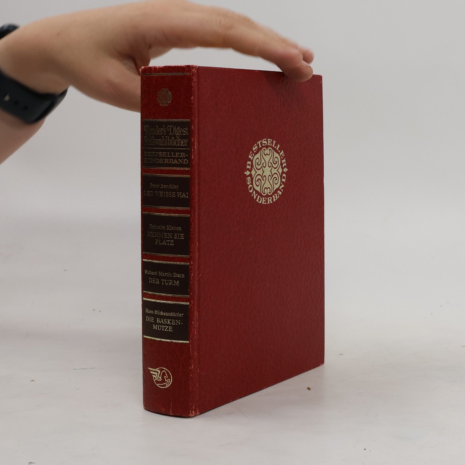 Peter Benchley Reader's Digest Auswahlbücher. Der weisse Hai. Nehmen sie Platz. Der Turm. Die Baskenmütze