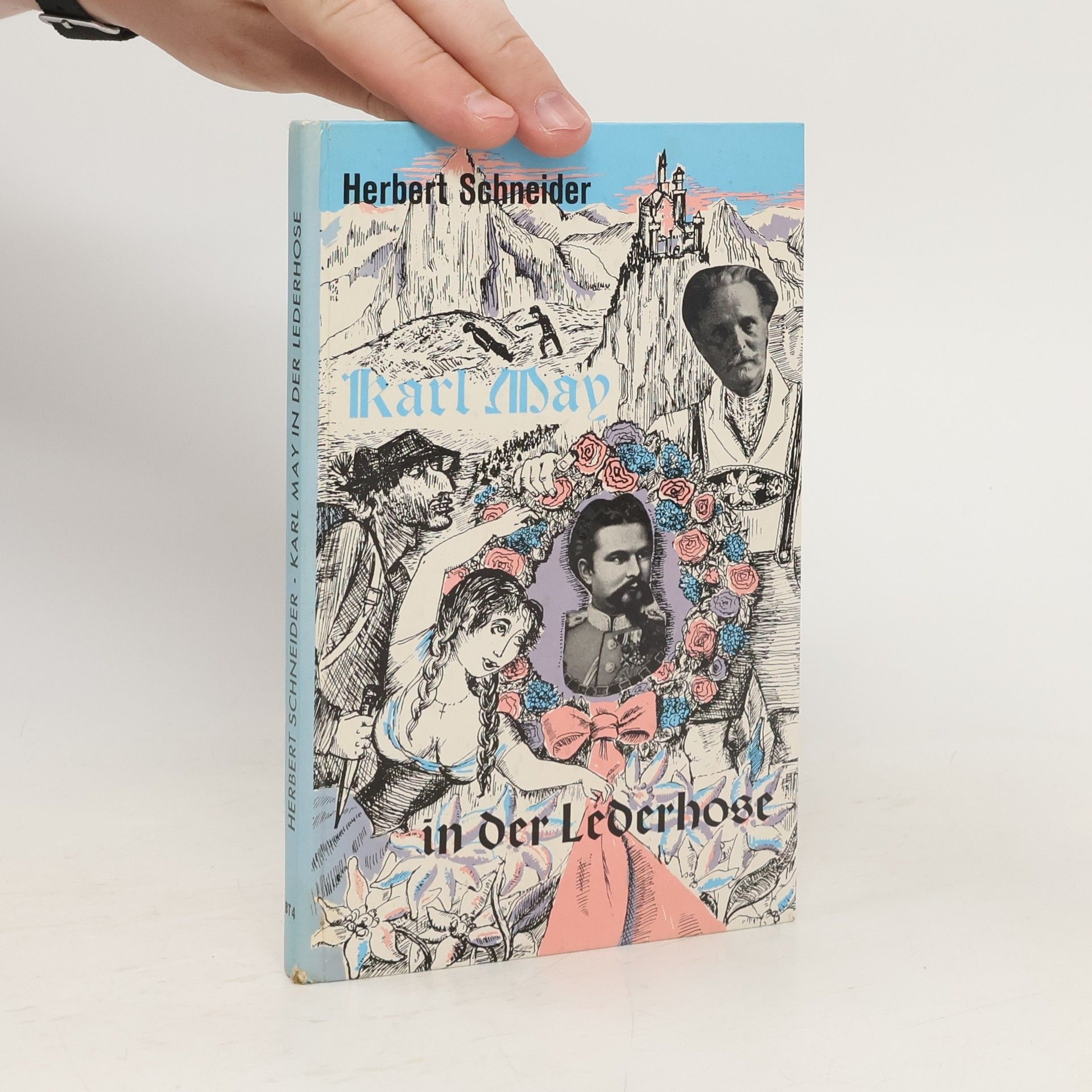 Herbert Schneider Karl May in der Lederhose