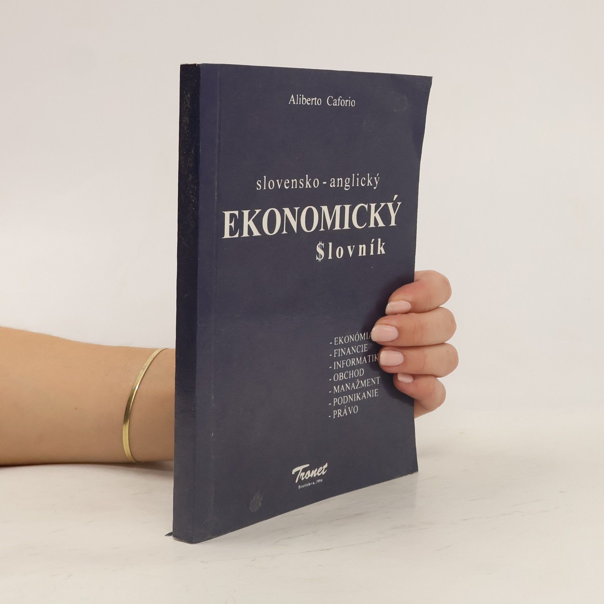 Aliberto Caforio Slovensko-anglický ekonomický slovník