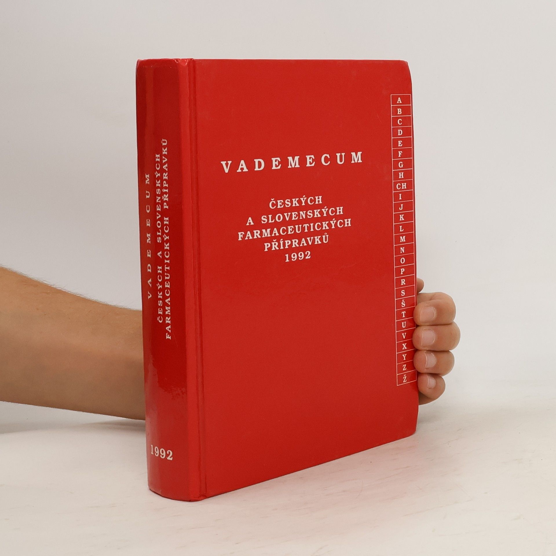 Autores varios Vademecum českých a slovenských farmaceutických přípravků 1992