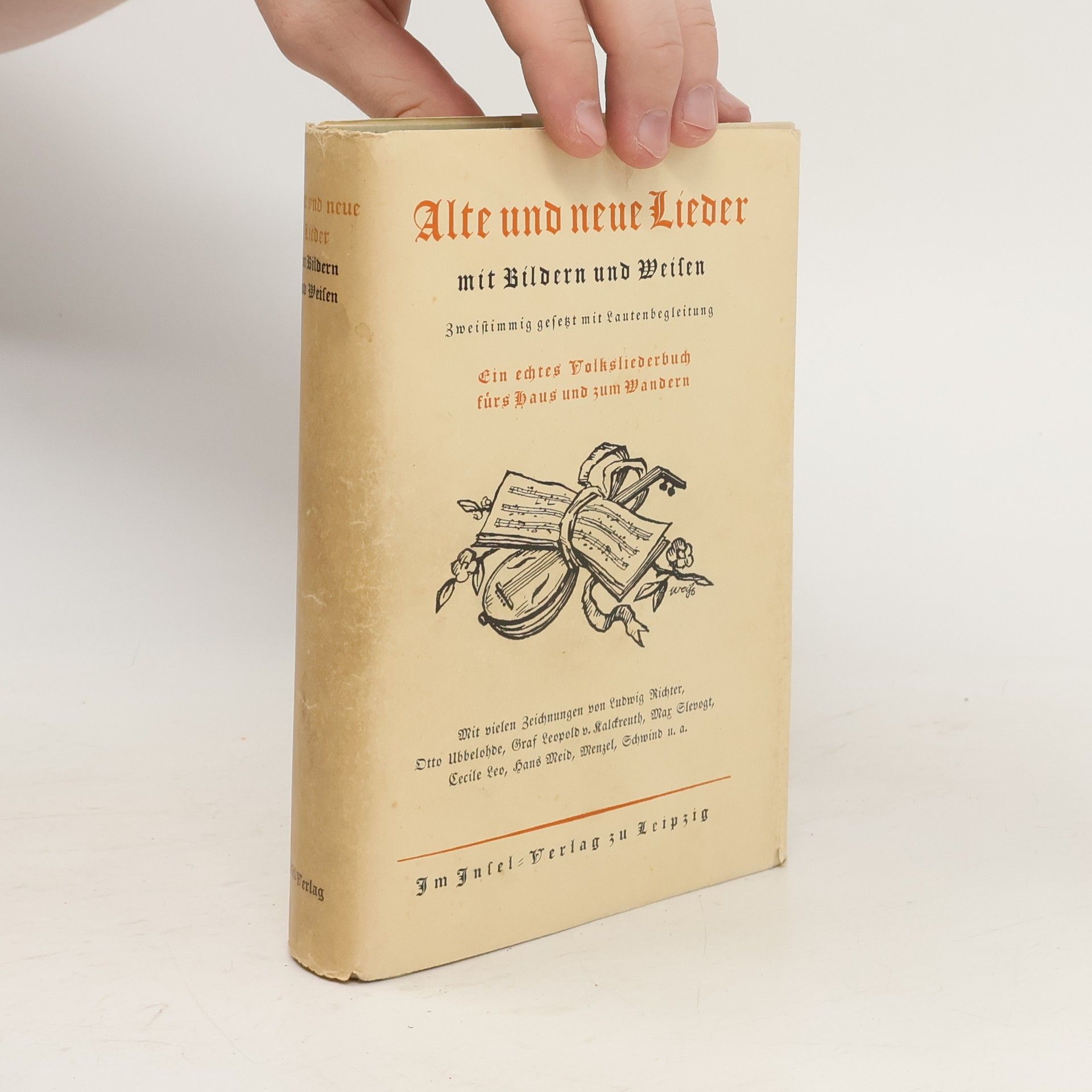 Ludwig Richter Alte und neue Lieder mit Bildern und Weisen. Erstes Heft