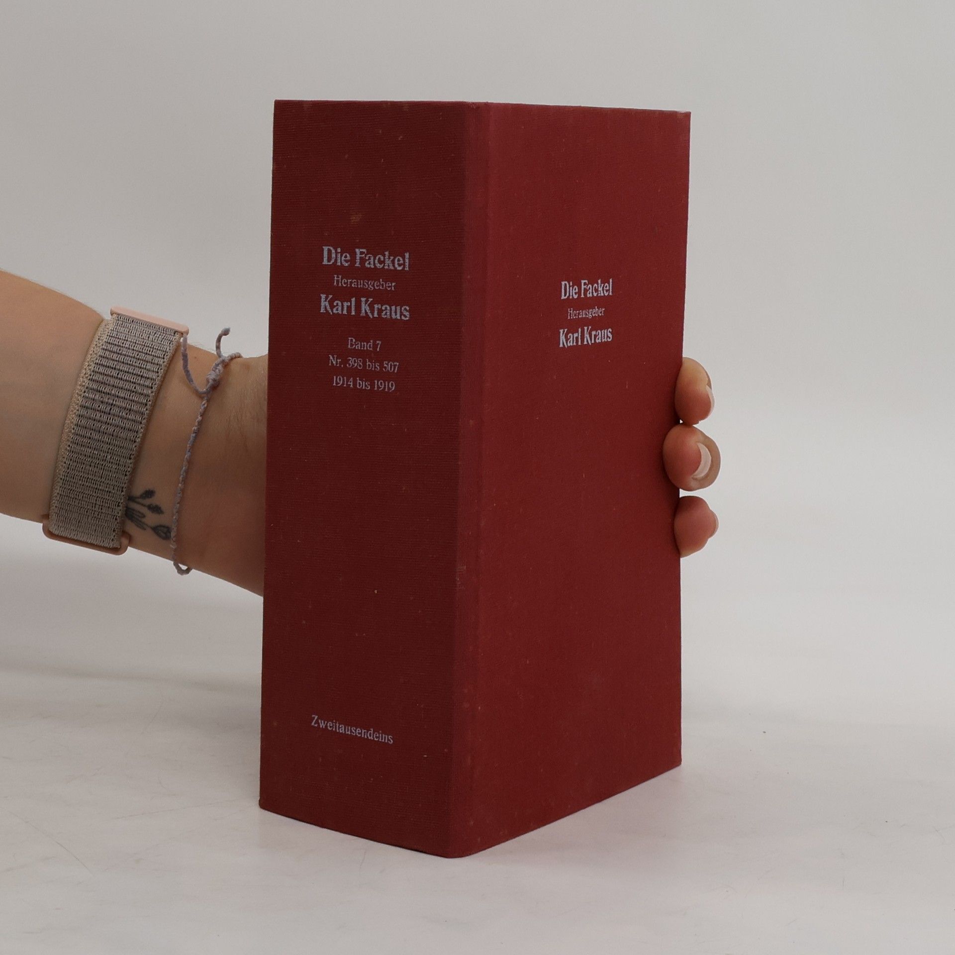 Karel Kraus Die Fackel. Herausberger 7