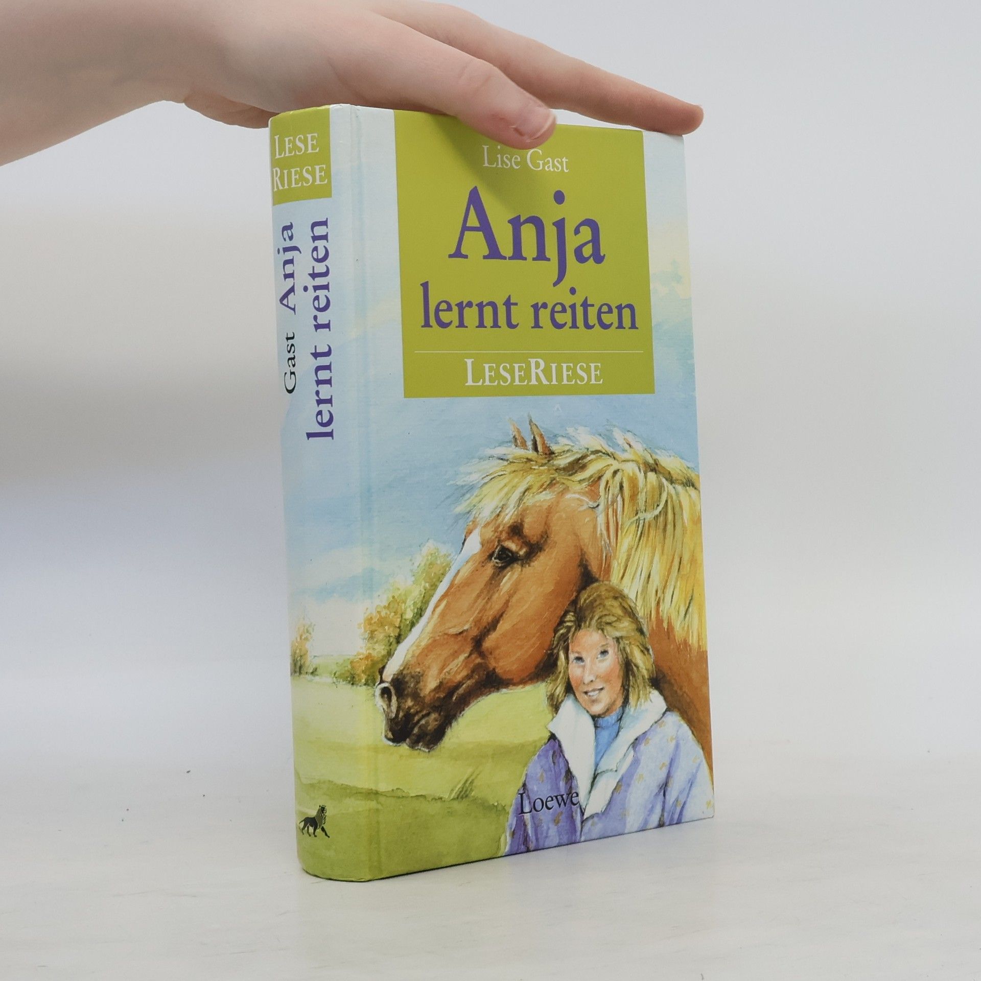 Lise Gast Anja lernt reiten