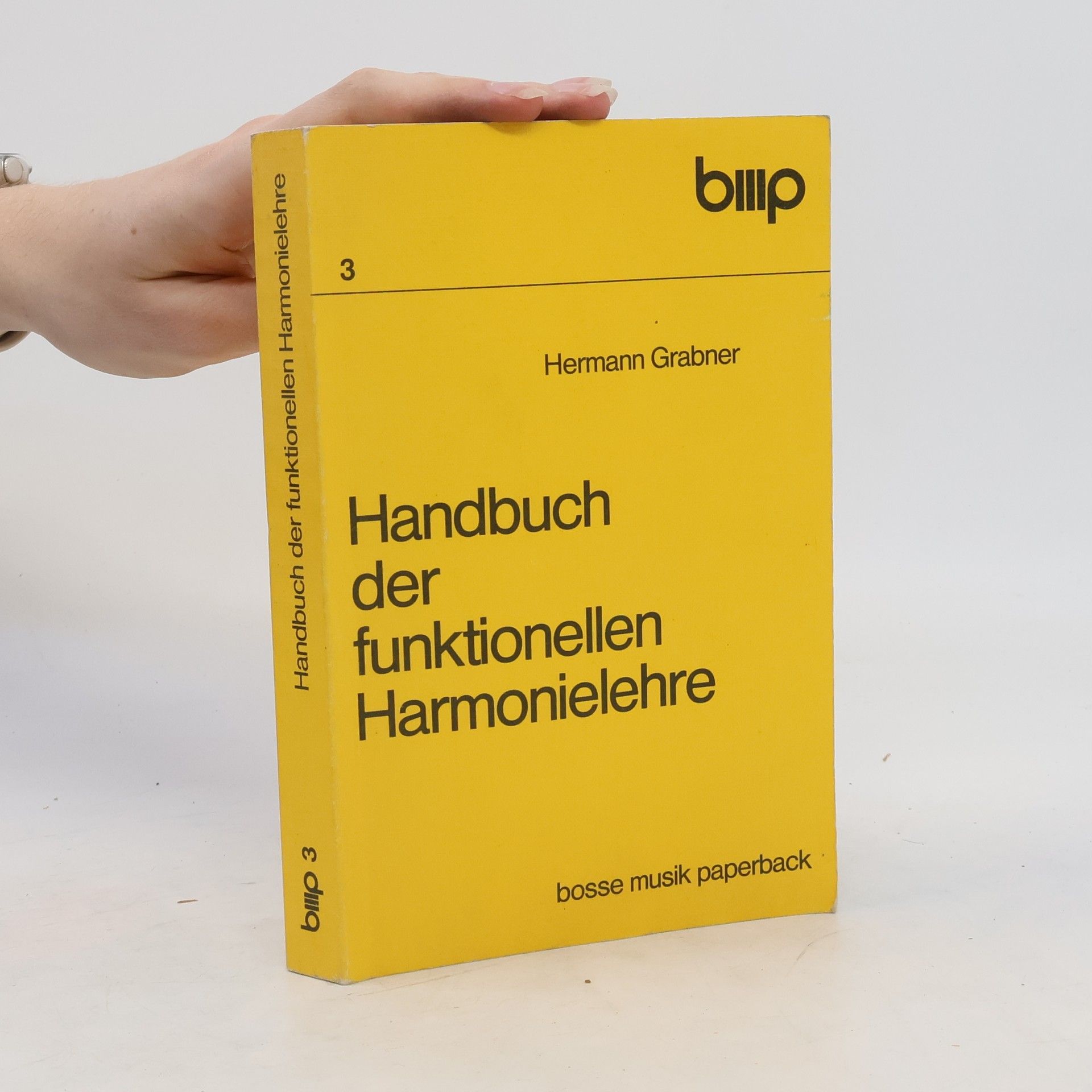 Hermann Grabner Handbuch der funktionellen Harmonielehre