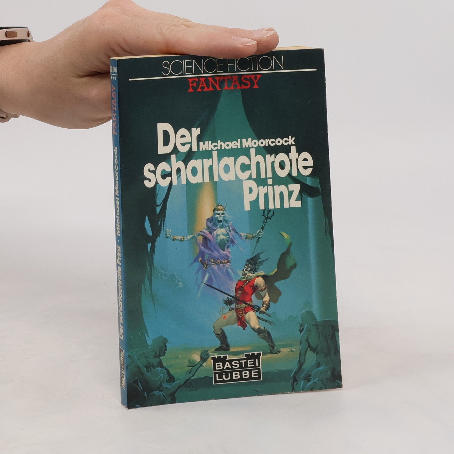 Michael Moorcock Der scharlachrote Prinz. Science Fiction. Fantasy. Bastei Lübbe Taschenbücher, Nr.20001