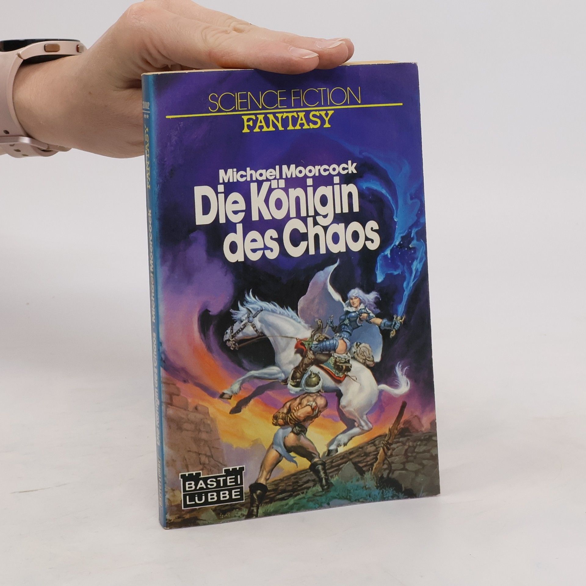 Michael Moorcock Die Königin des Chaos. Science Fiction. Bastei Lübbe Taschenbücher, Nr.20002