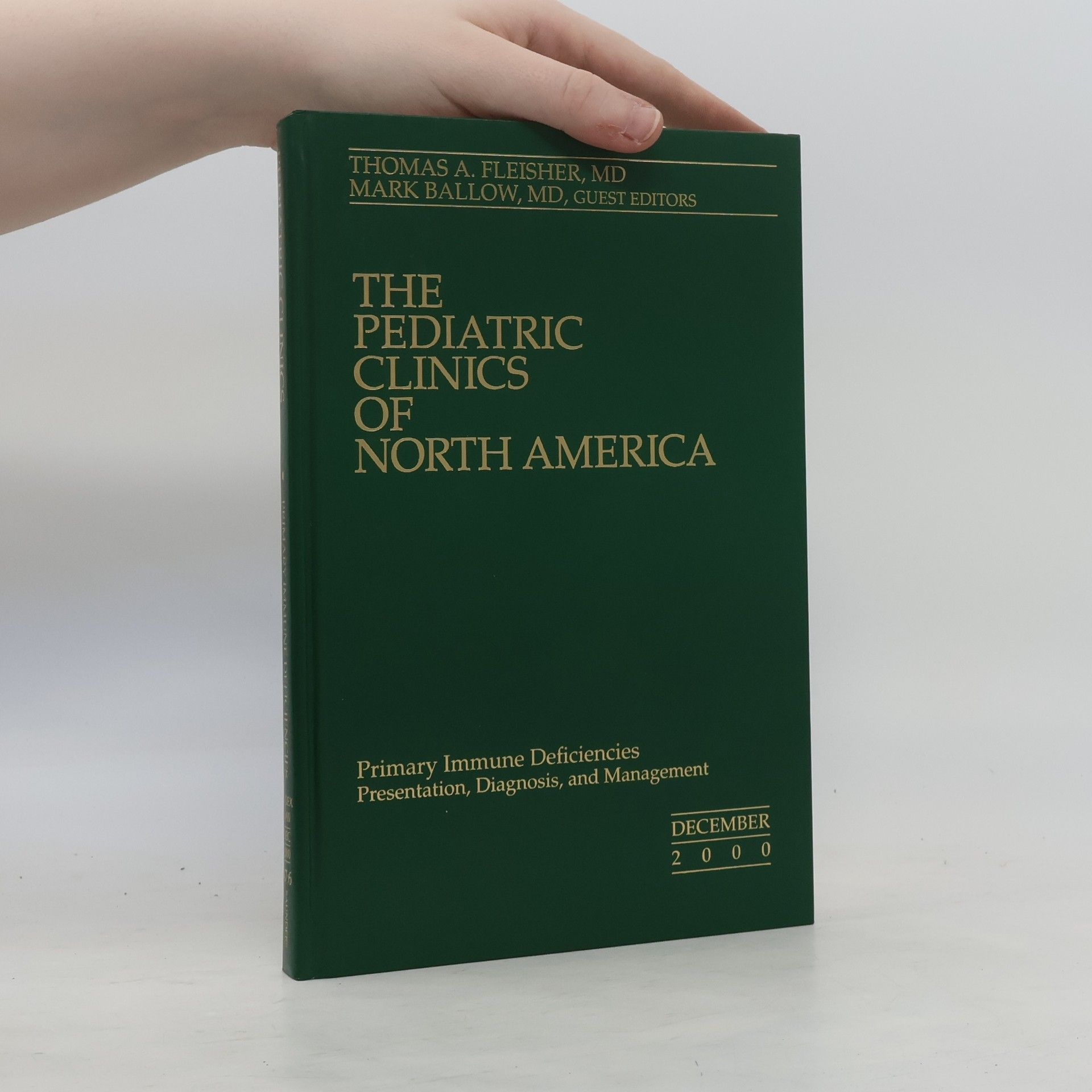 Thomas Fleisher The Pediatric Clinics of North America 12/2000