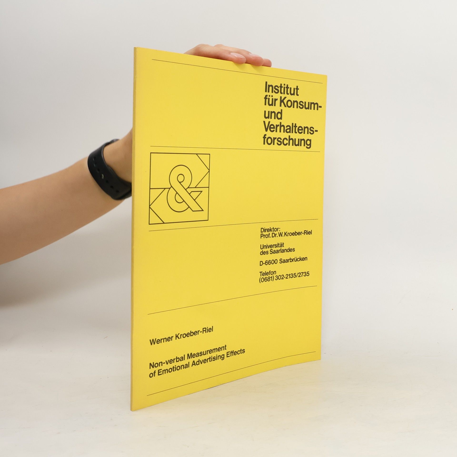 W. Kroeber-Riel Institut für Konsum und Verhaltensforschung