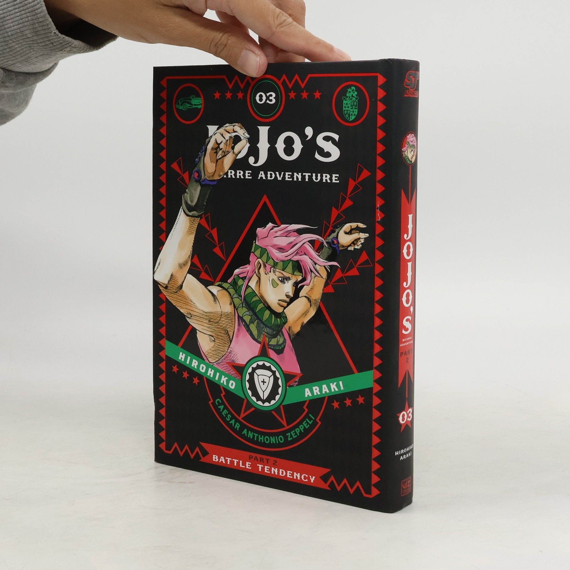 Hirohiko Araki JoJo's Bizarre Adventure: Part 2--Battle Tendency, Vol. 3