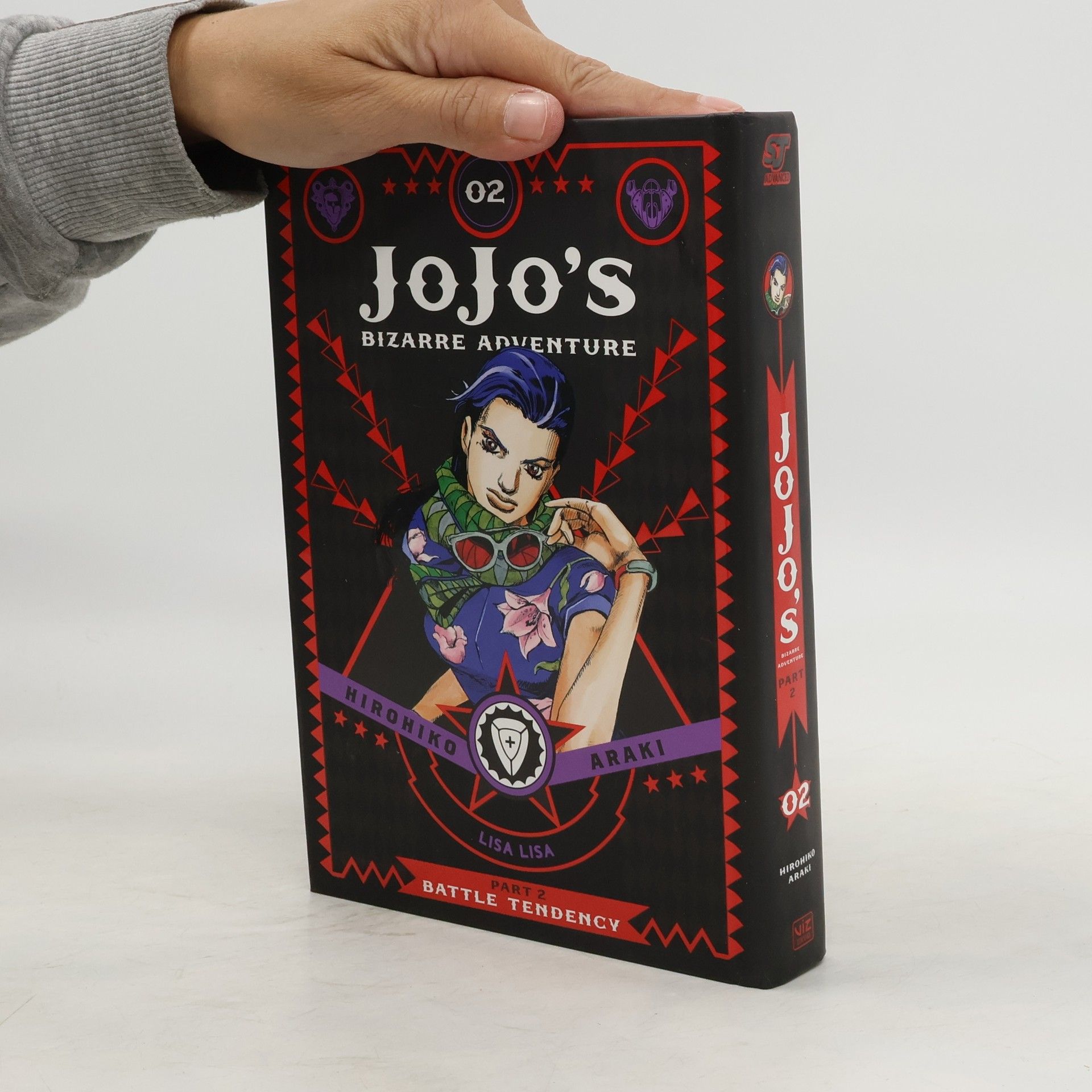 Hirohiko Araki JoJo's Bizarre Adventure: Part 2--Battle Tendency, Vol. 2