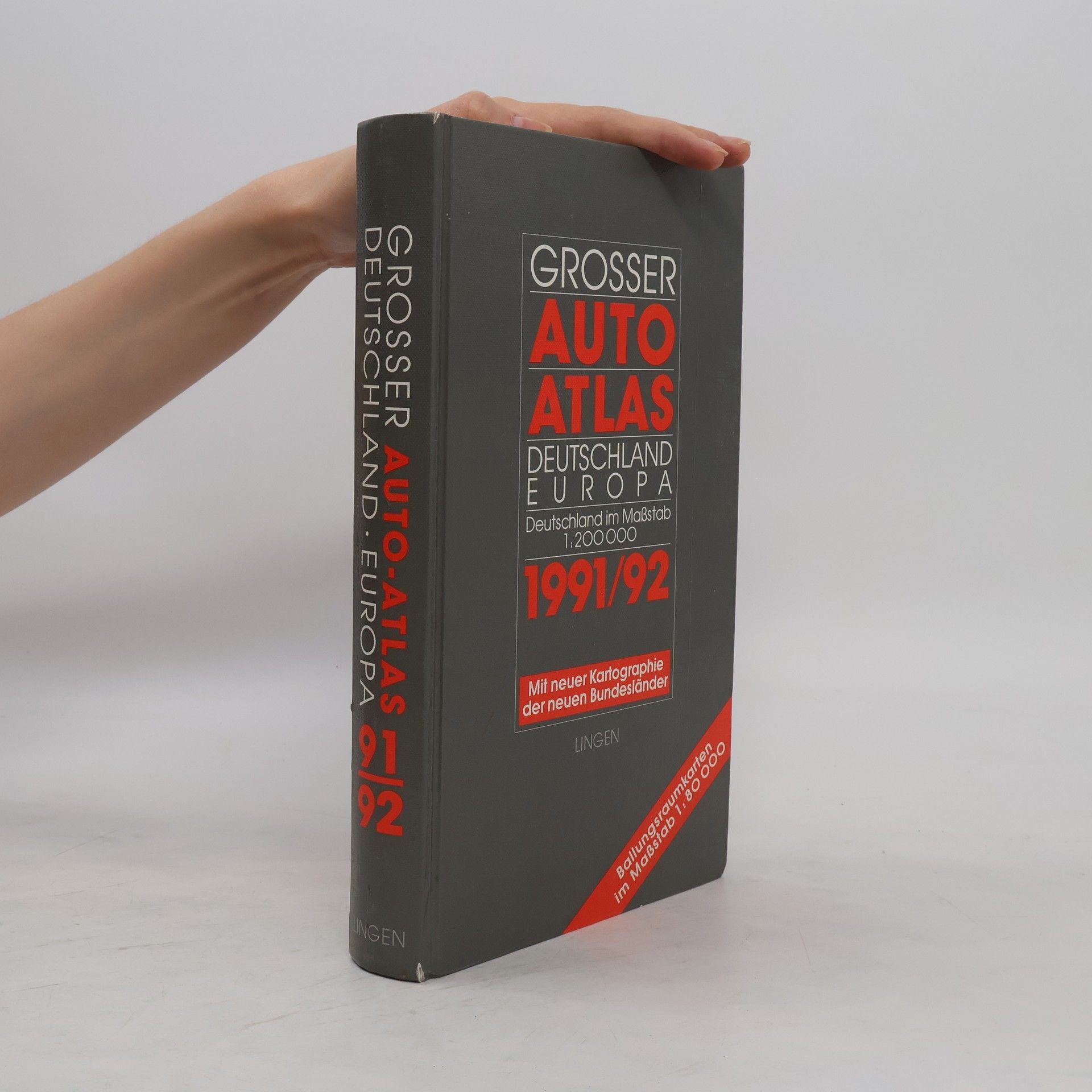kolektiv Grosser Auto-Atlas Deutschland, Europa 1991/92