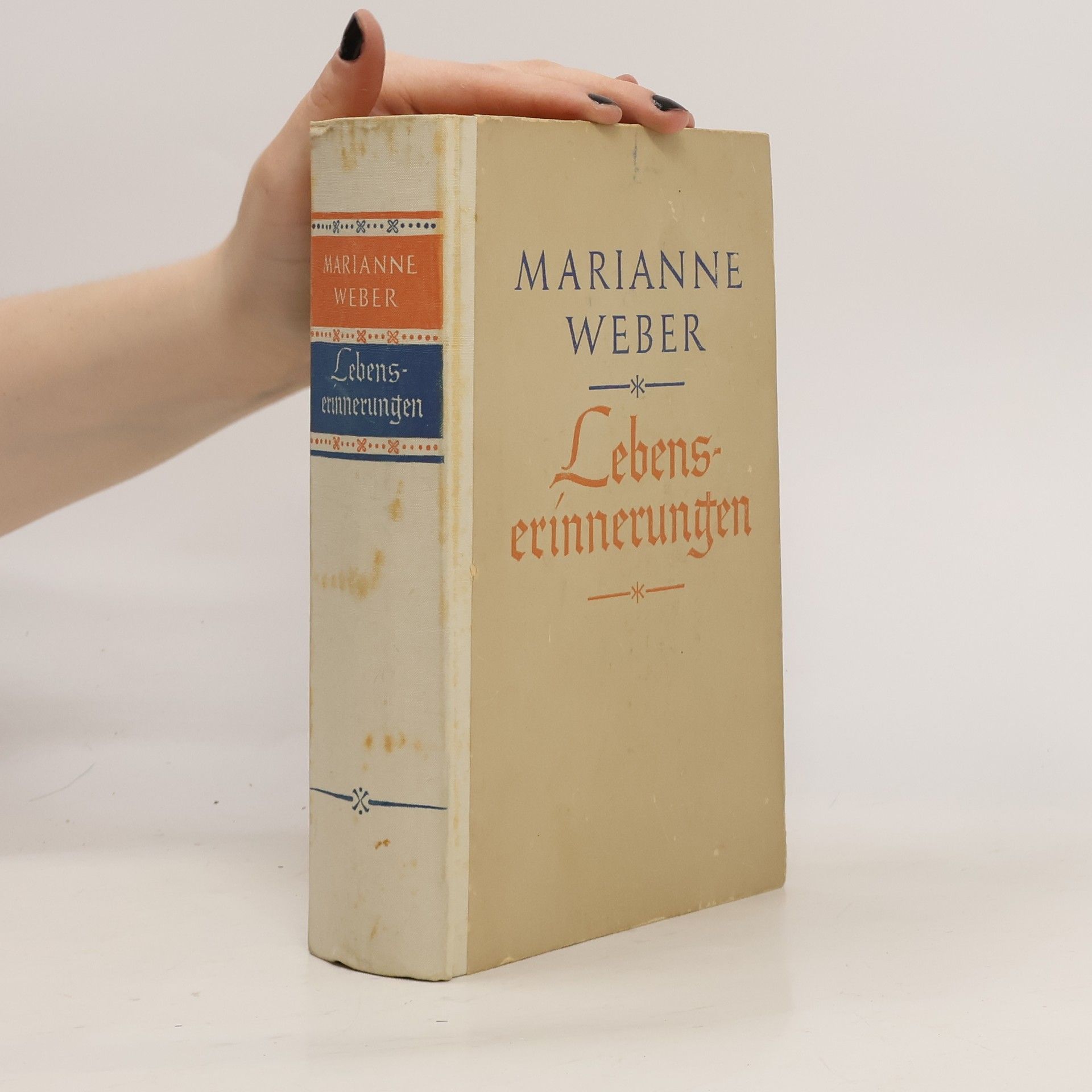 Marianne Weber Lebenserinnerungen
