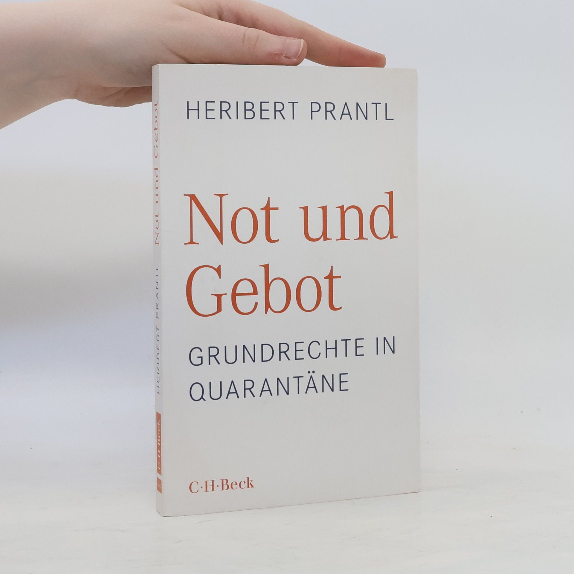 Heribert Prantl Not und Gebot