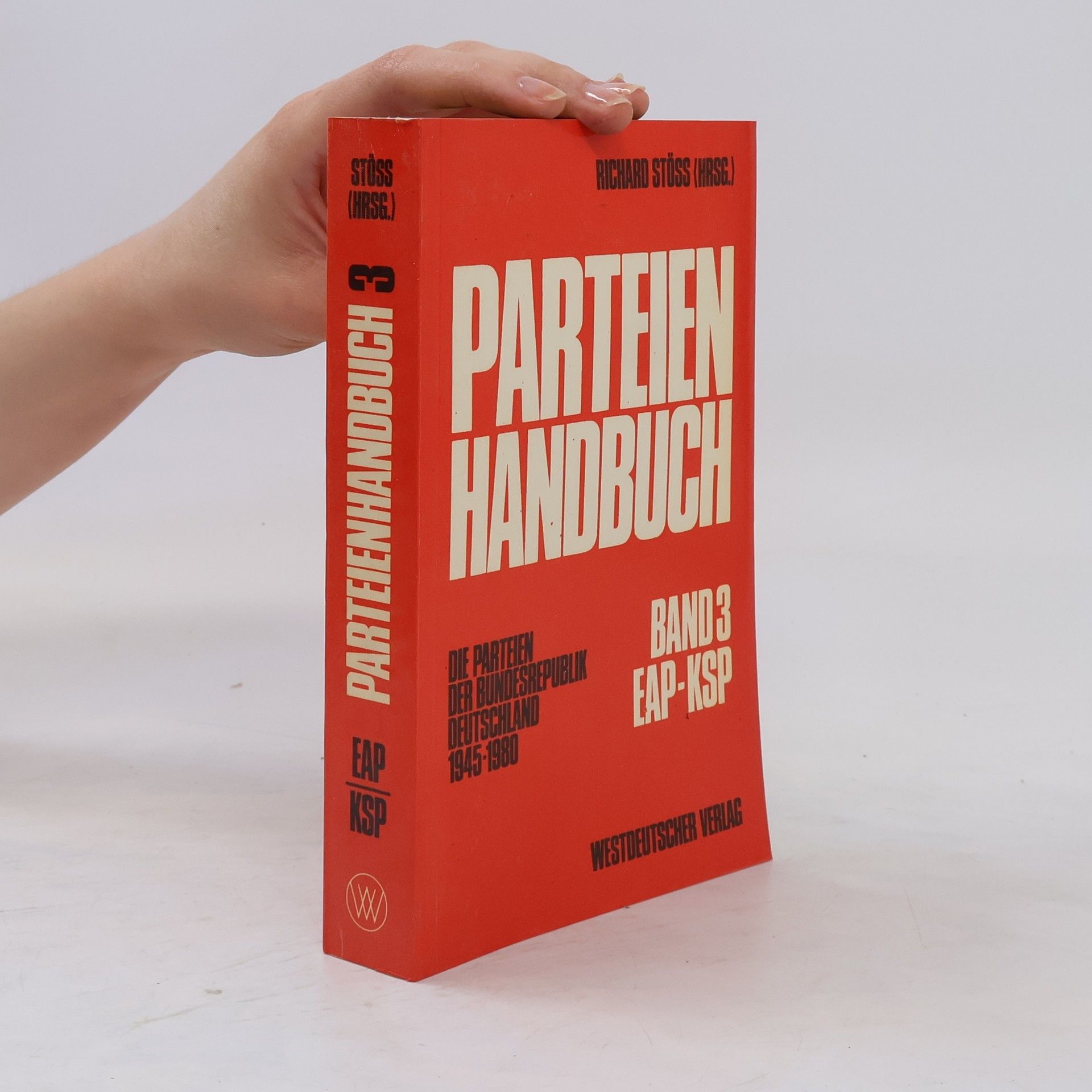 Richard Stöss Parteien-Handbuch 3
