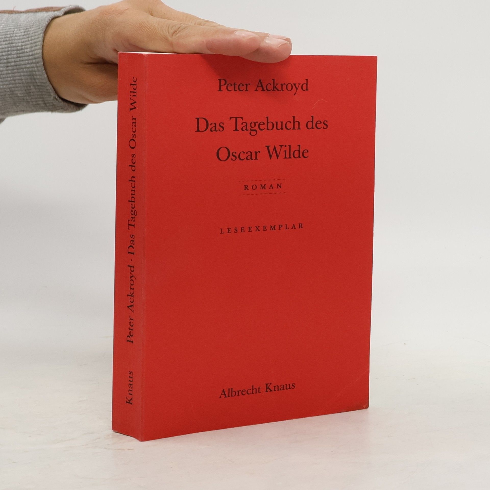 Peter Ackroyd Das Tagebuch des Oscar Wilde