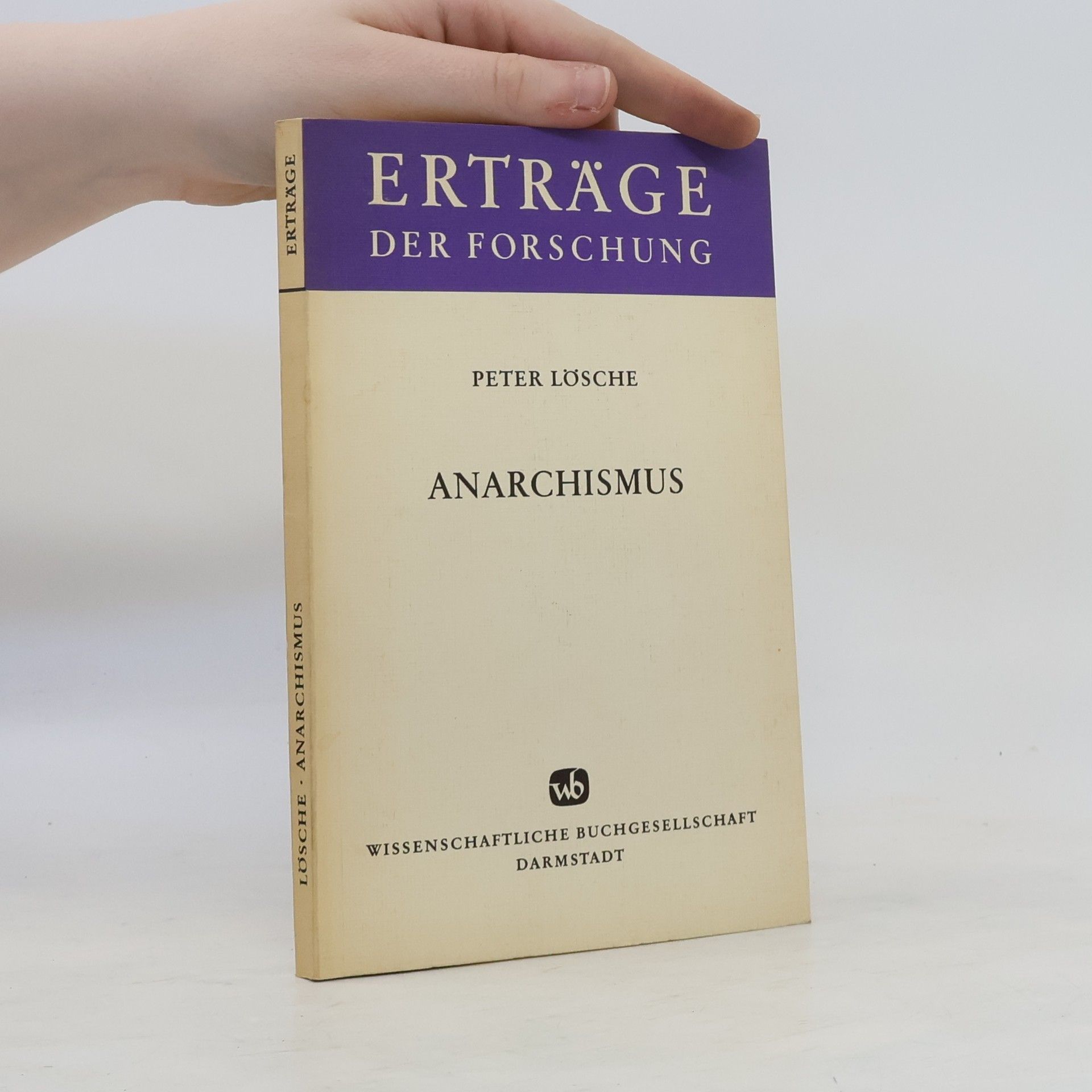 Peter Lösche Anarchismus