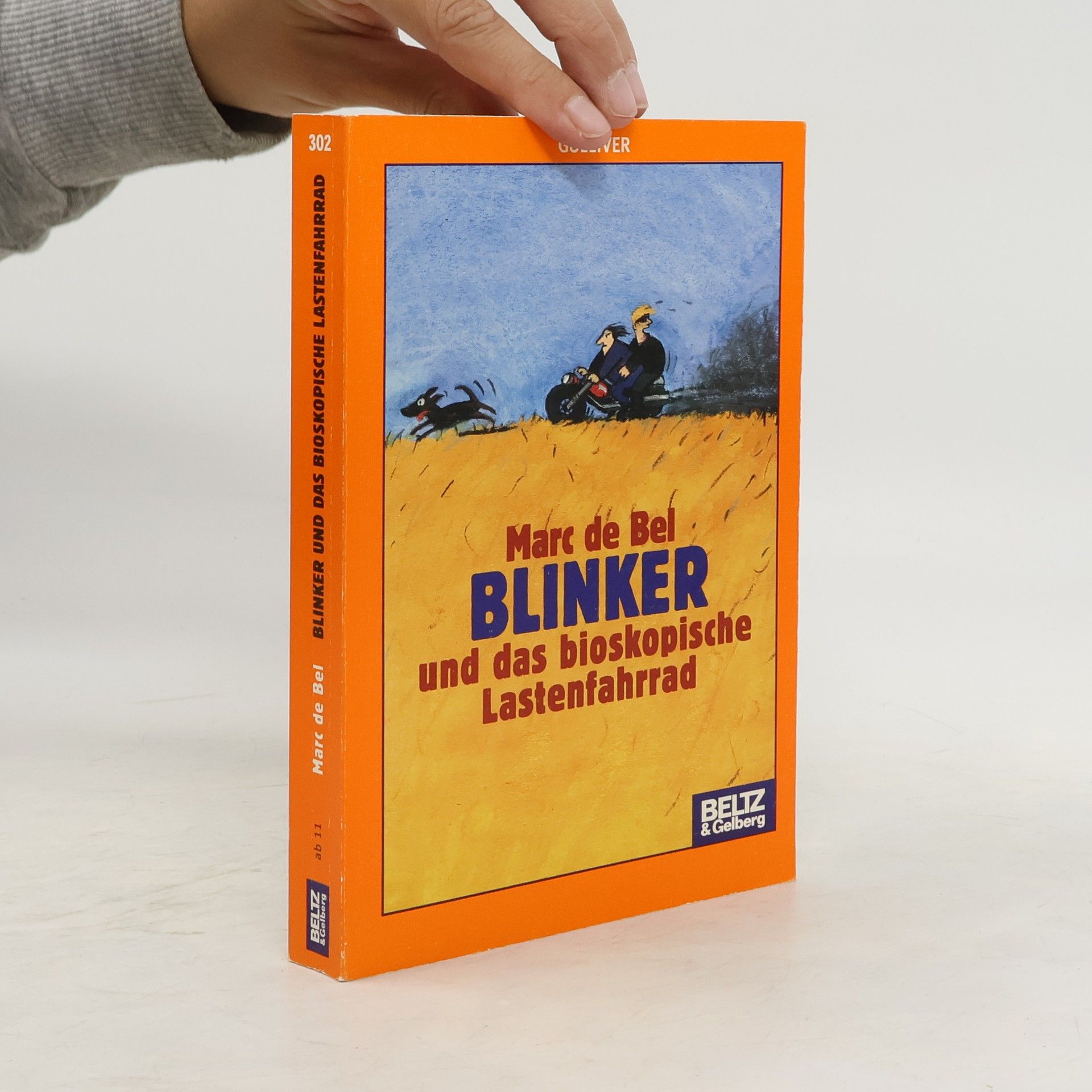Marc De Bel Blinker und das bioskopische Lastenfahrrad