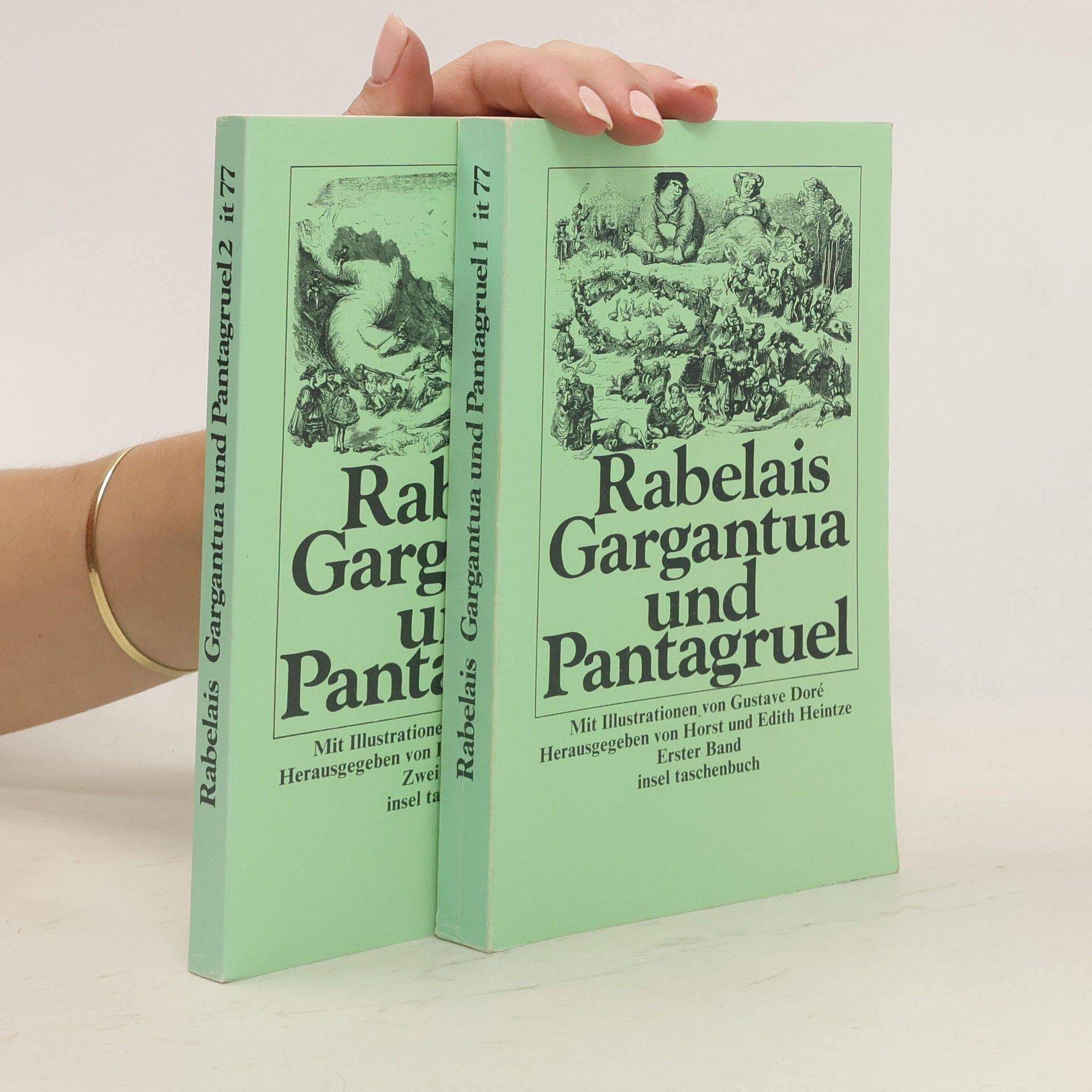 François Rebelais Gargantua und Pantagruel 1-2