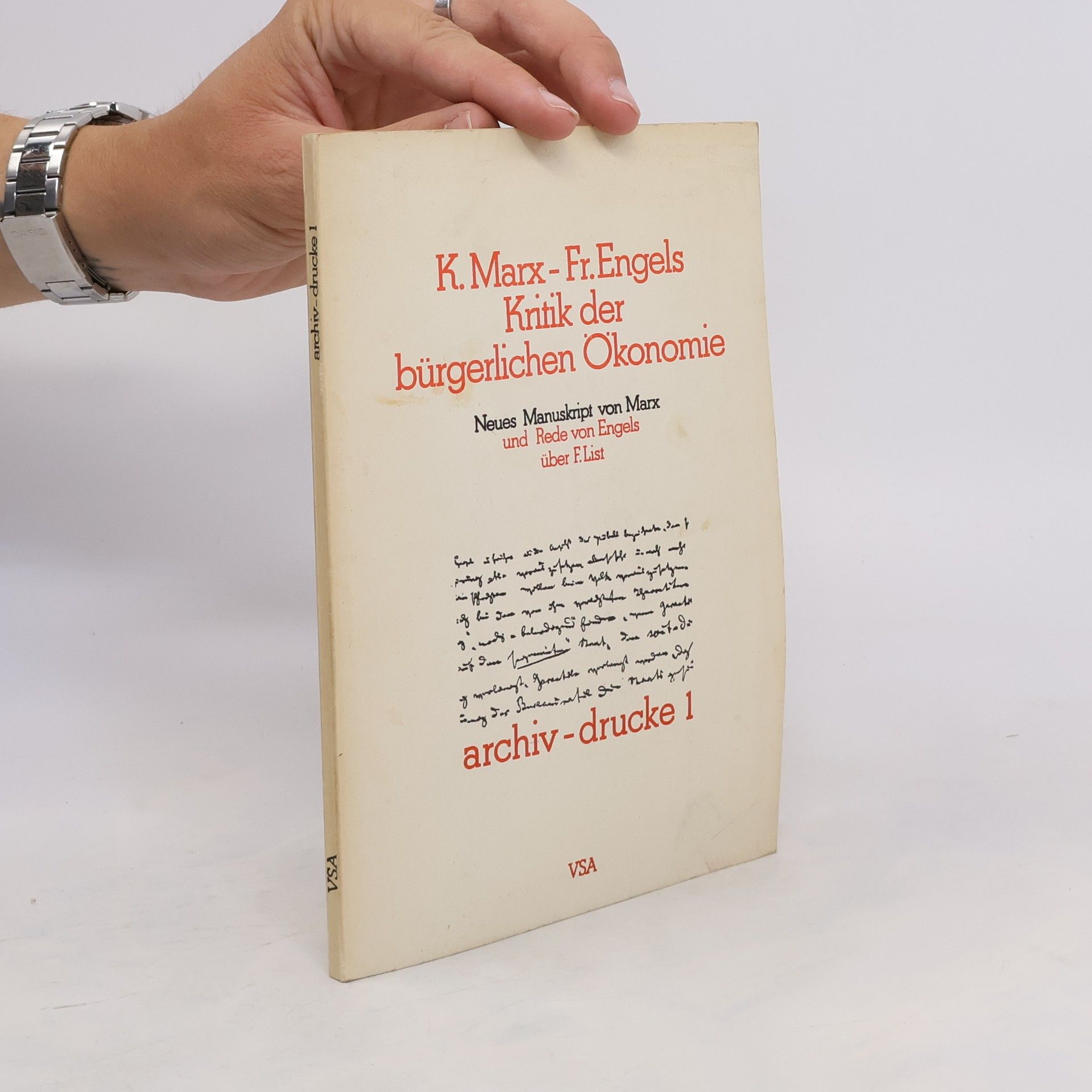 Karl Marx Kritik der bürgerlichen Ökonomie