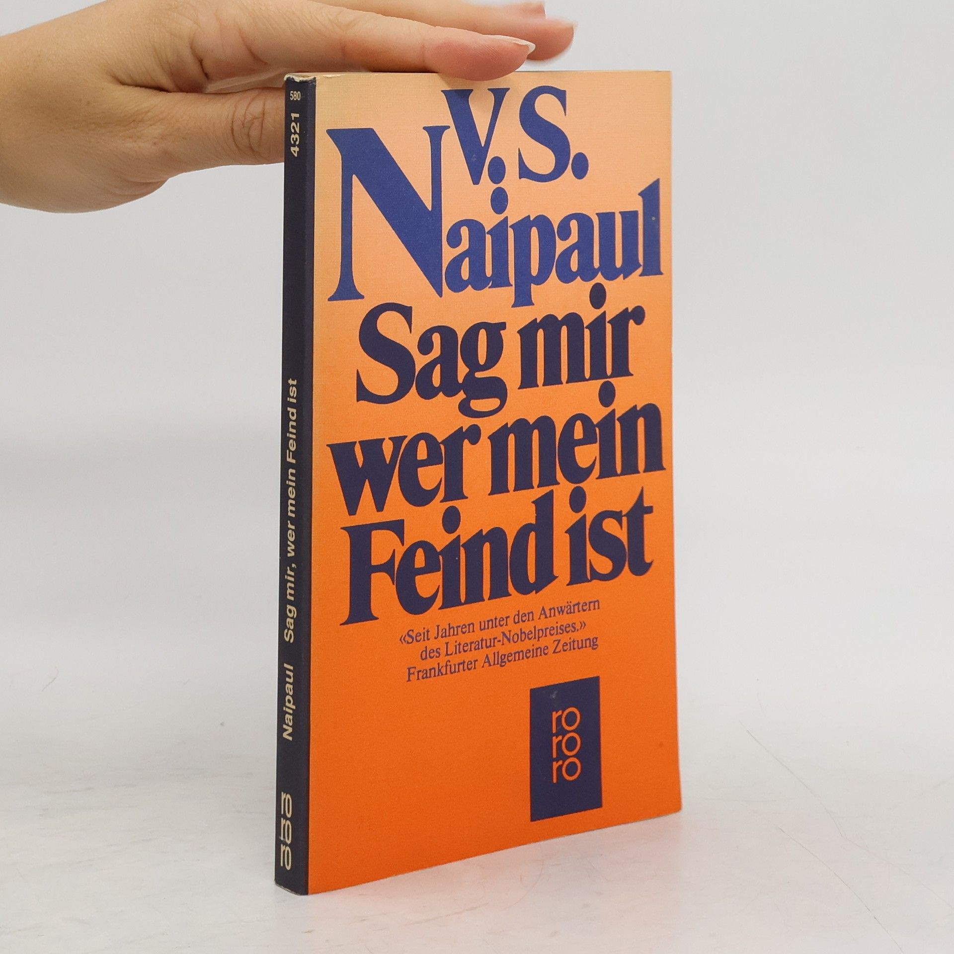 V. S. Naipaul Sag mir, wer mein Feind ist
