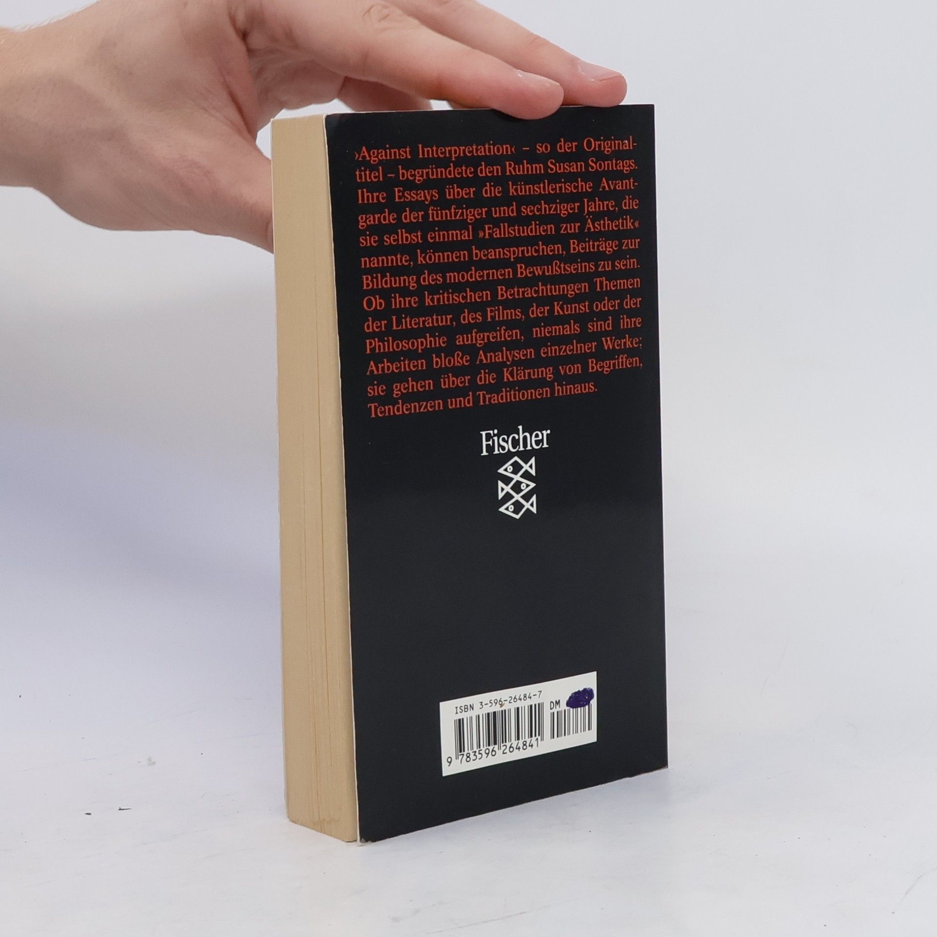 Susan Sontag Kunst und Antikunst