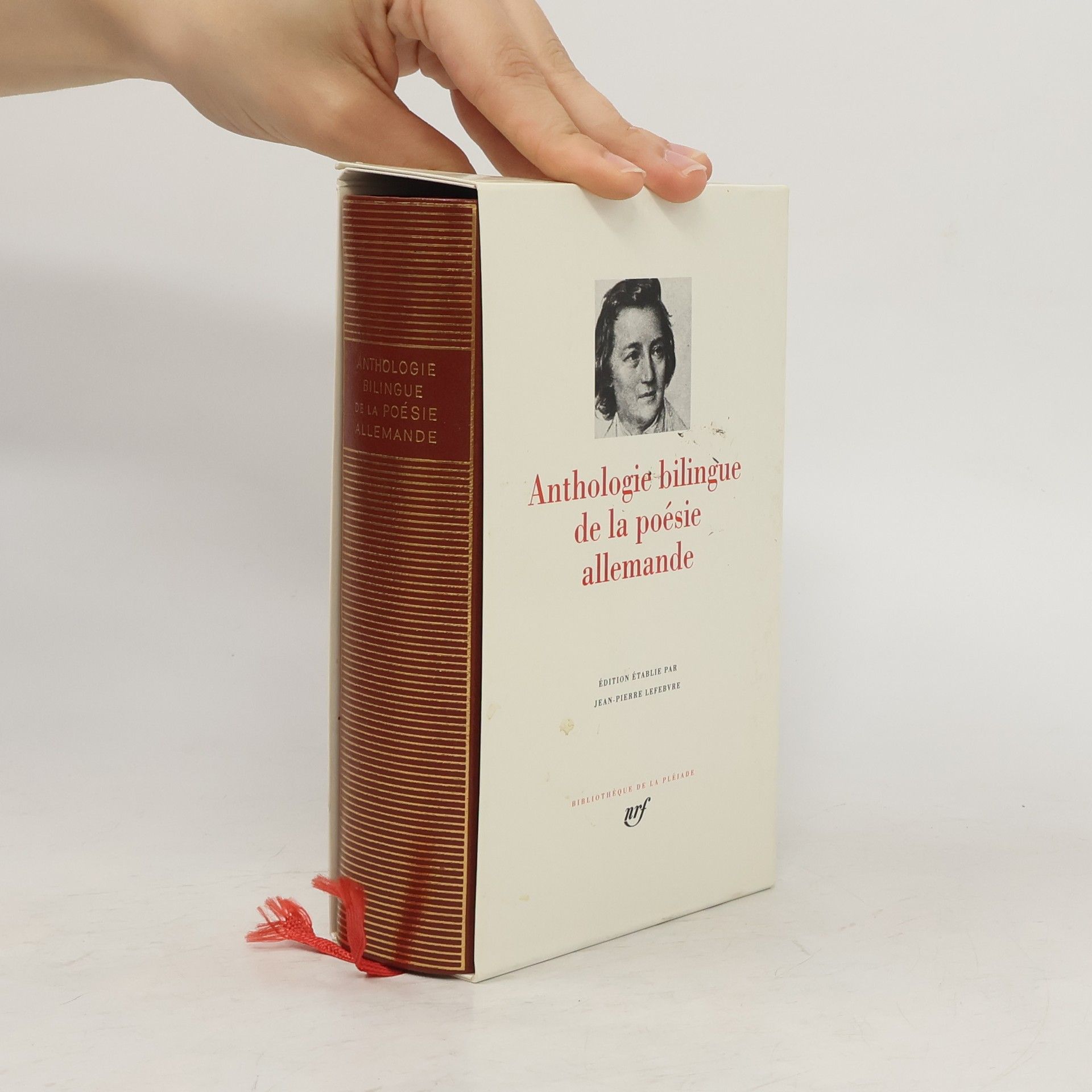 Jean-Pierre Lefebvre Anthologie bilingue de la poésie allemande