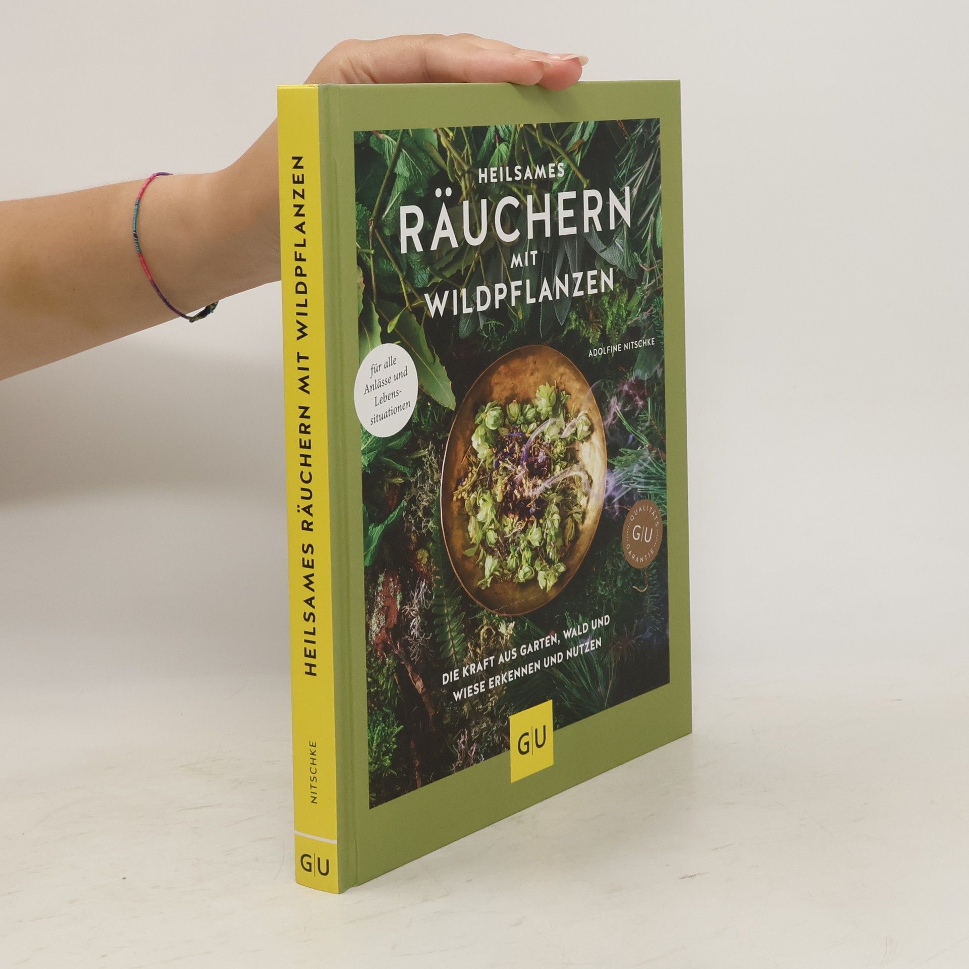 Adolfine Nitschke Heilsames Räuchern mit Wildpflanzen