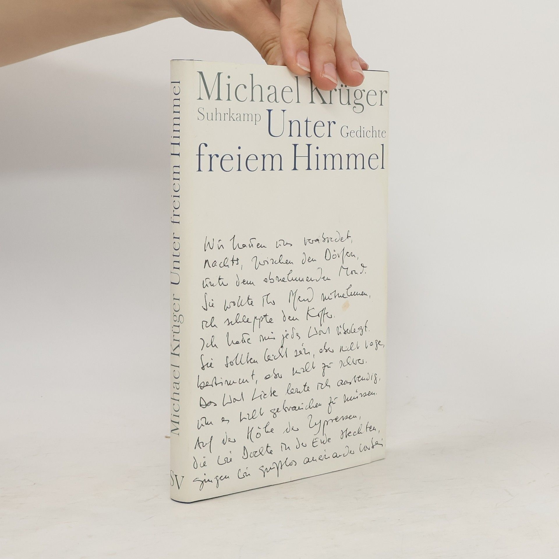 Michael Krüger Unter freiem Himmel