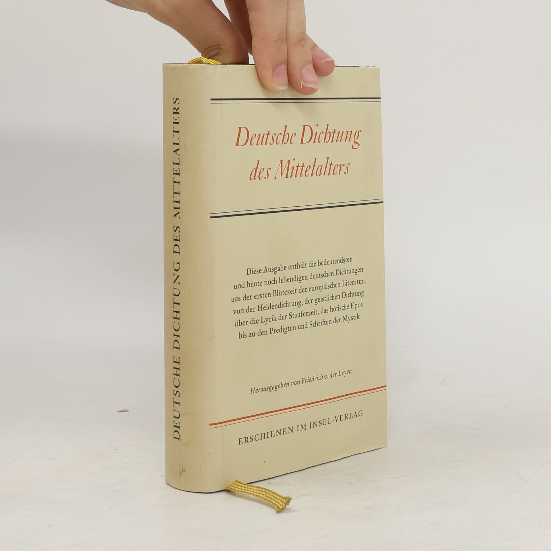 kolektiv Deutschen Dichtung des Mittelalters