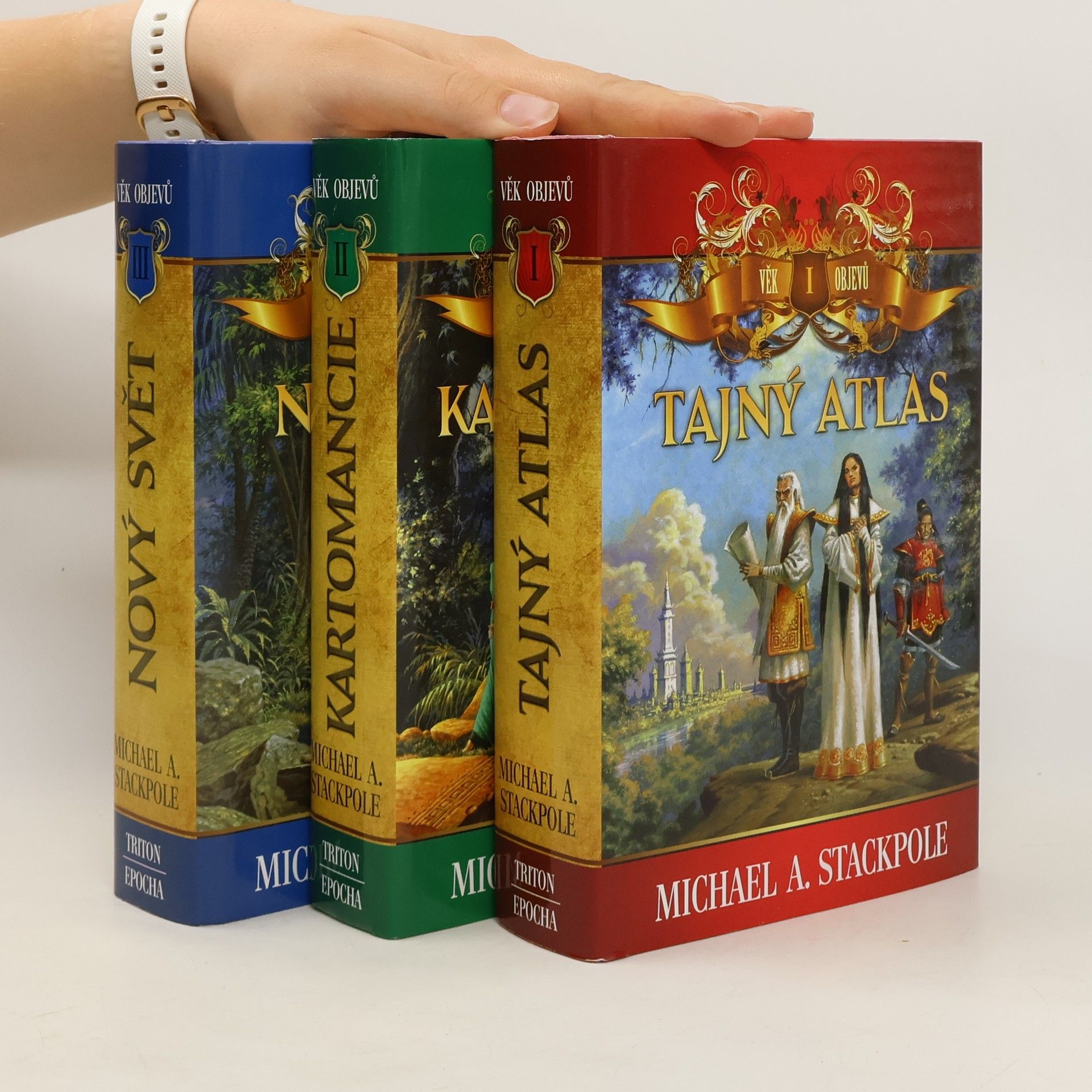 Michael A. Stackpole Věk objevů (3 díly ve 3 svazcích, komplet)