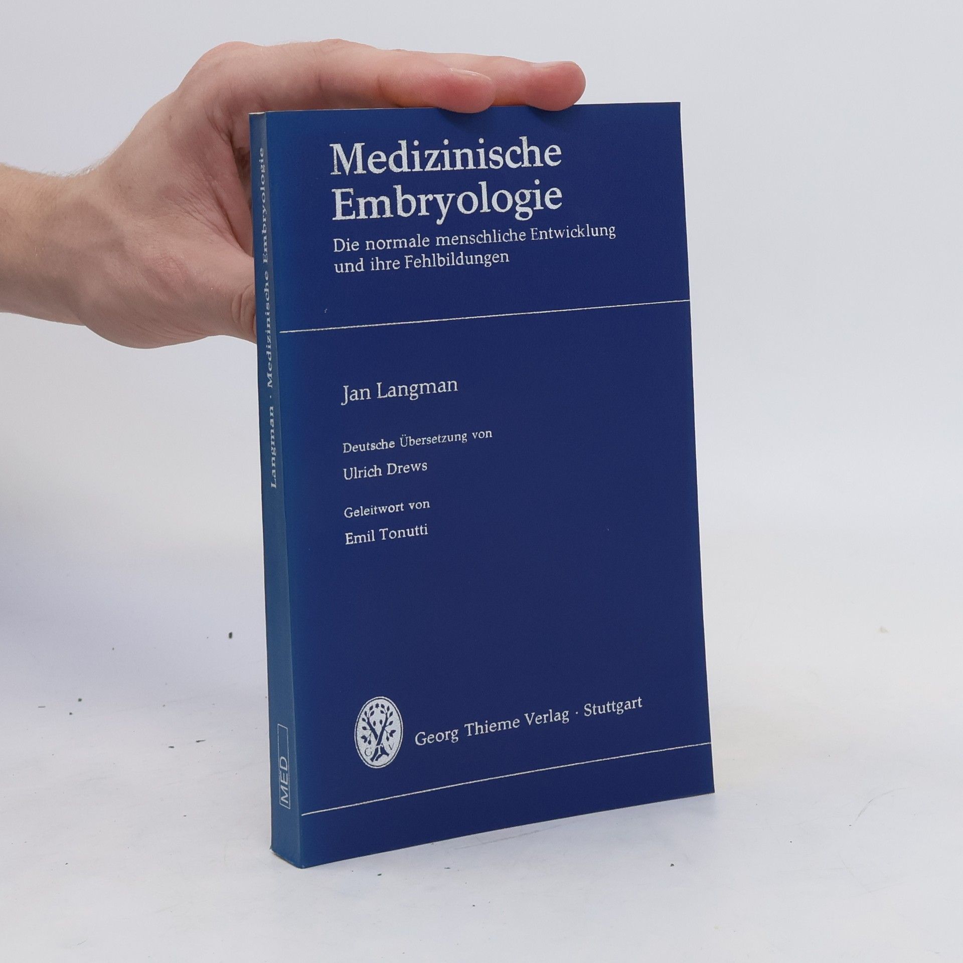 Jan Langman Medizinische Embryologie