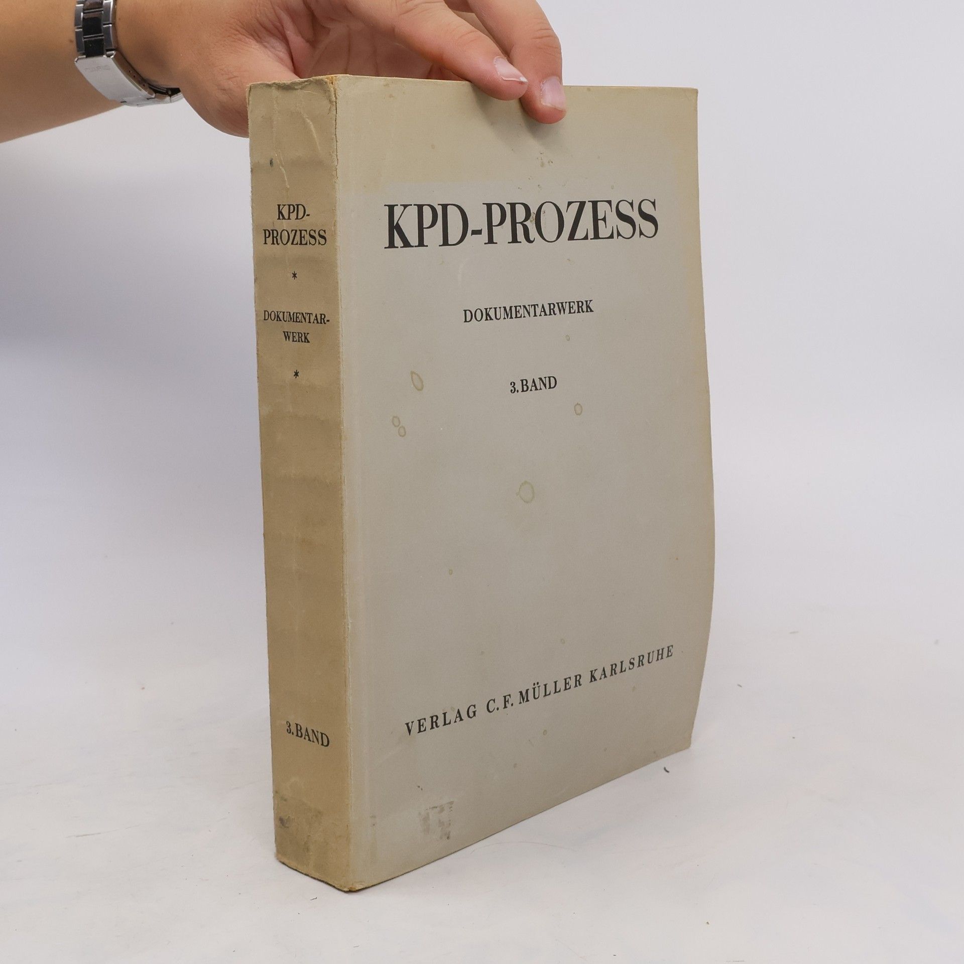 Collectif d'auteurs KDP-Prozess. 3. band