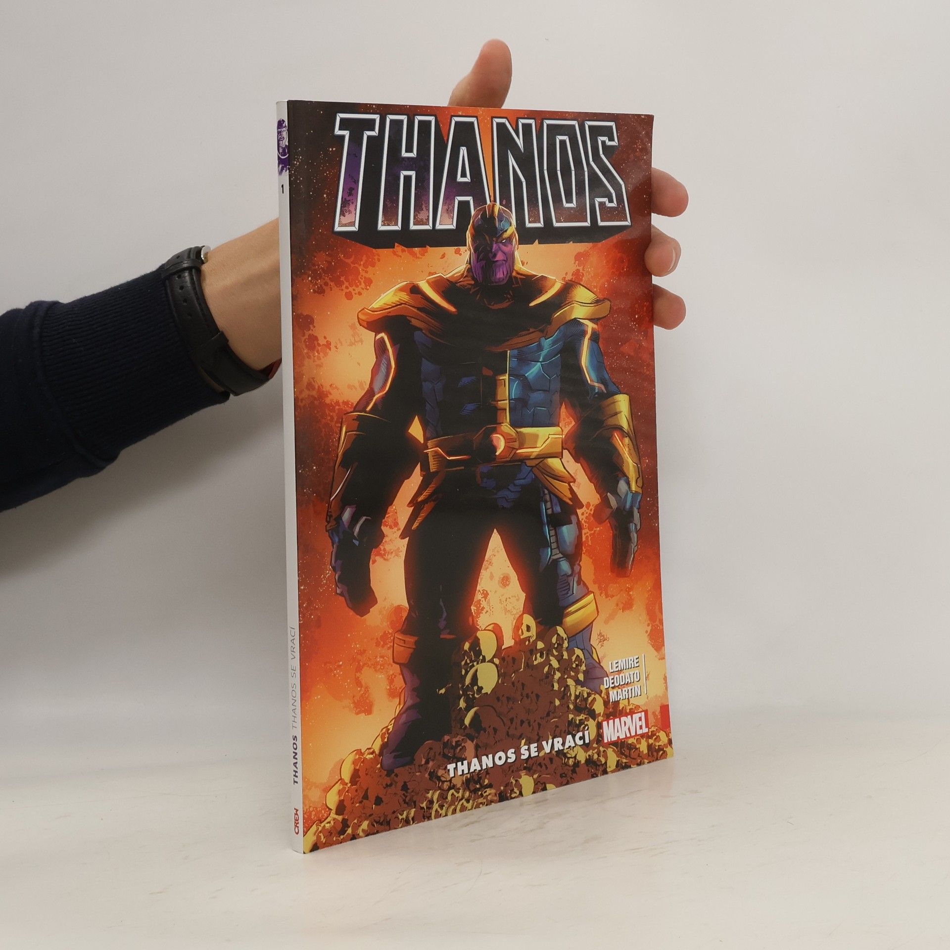 Jeff Lemire Thanos. Thanos se vrací
