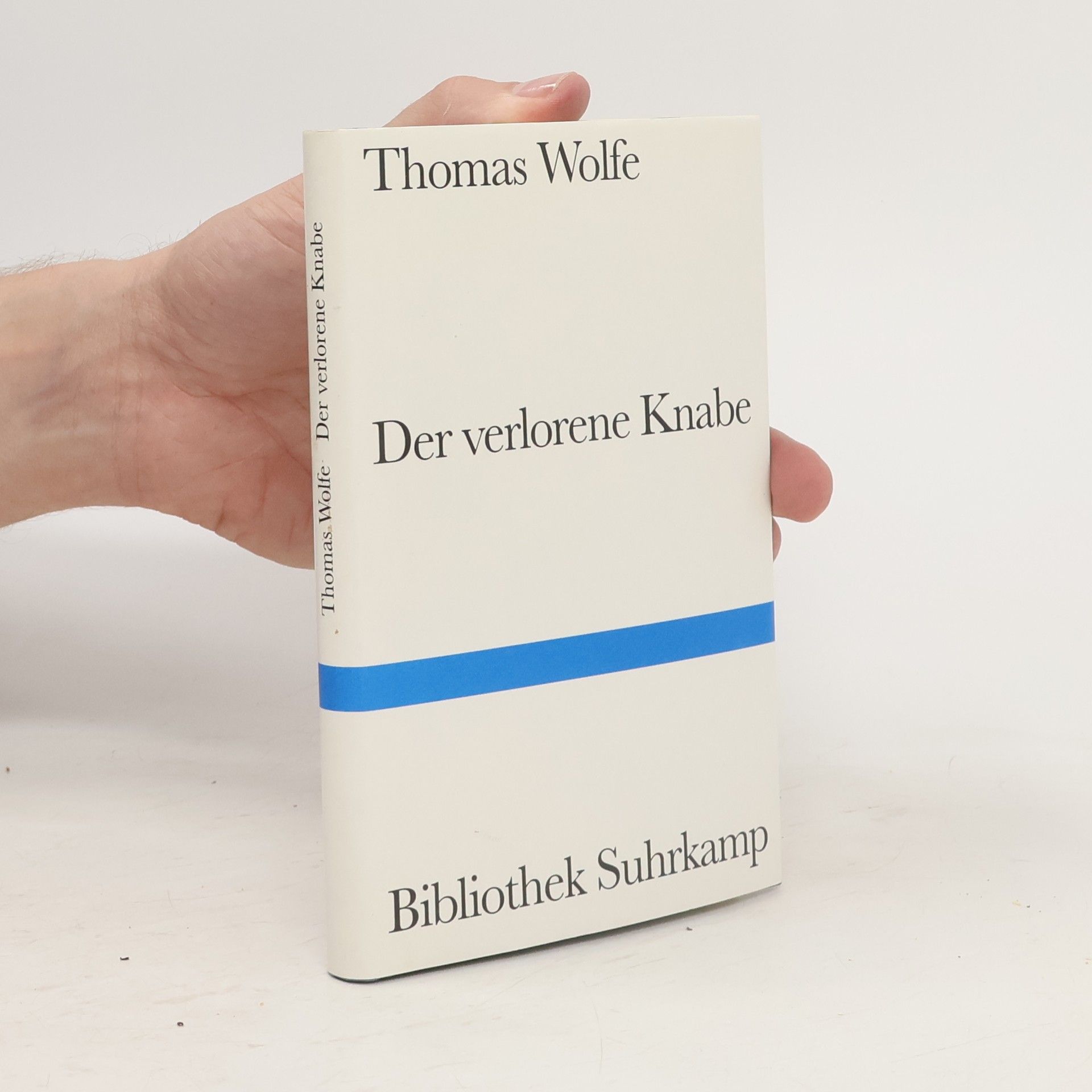Wolfe Thomas Der verlorene Knabe